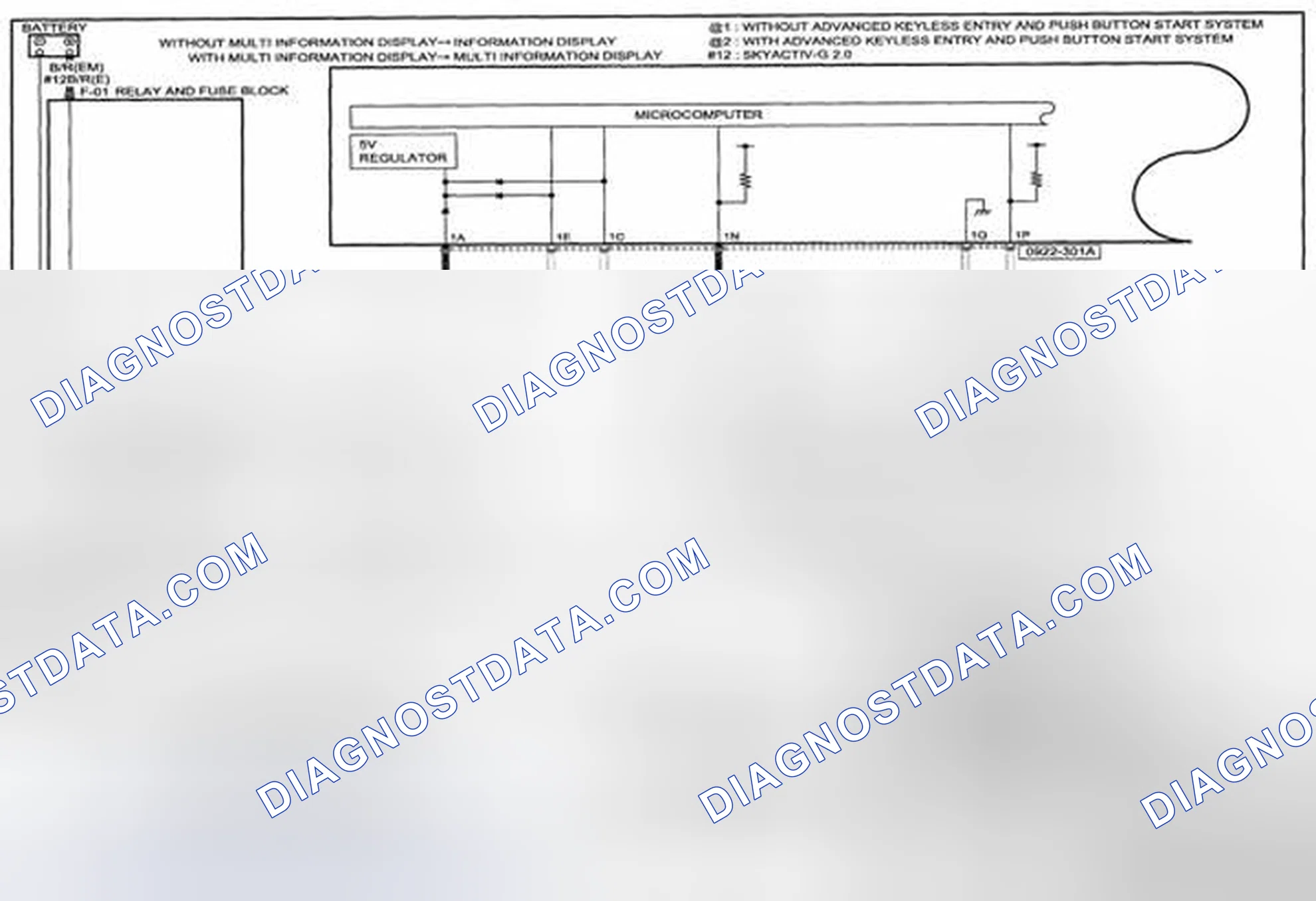 Scheme 399: Information Display Wiring Diagram - 0922-3a (1 Of 2)