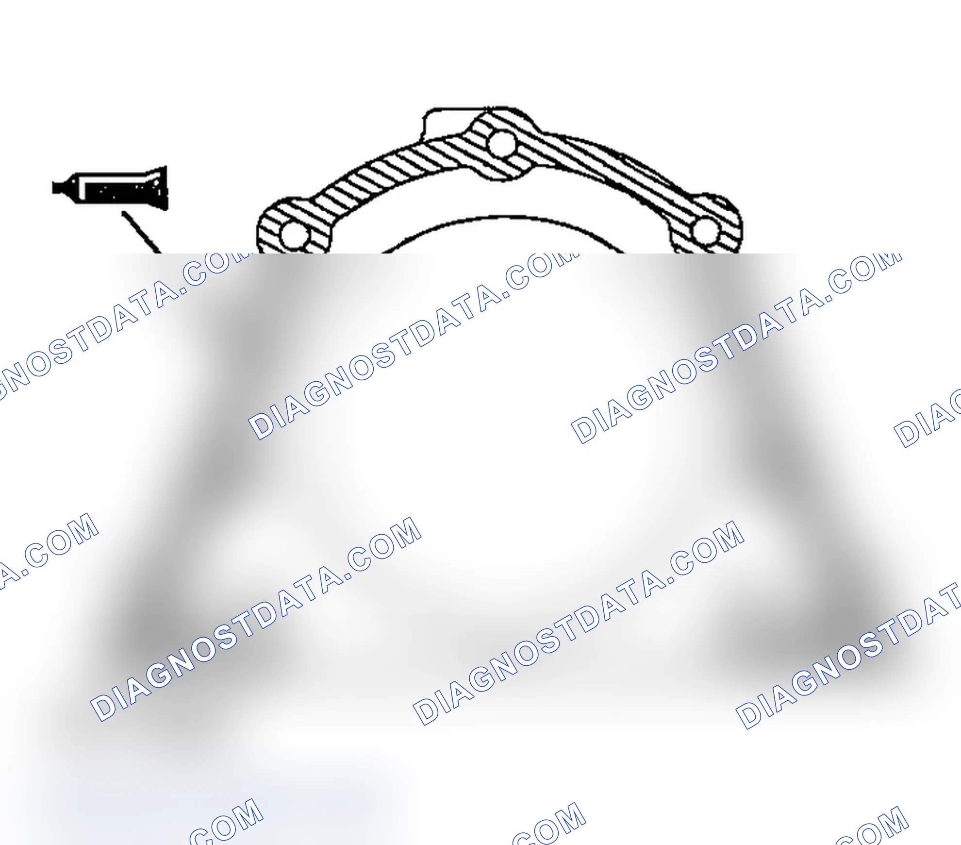 Scheme 755: >> E << SEALANT APPLICATION TO OIL SEAL CASE