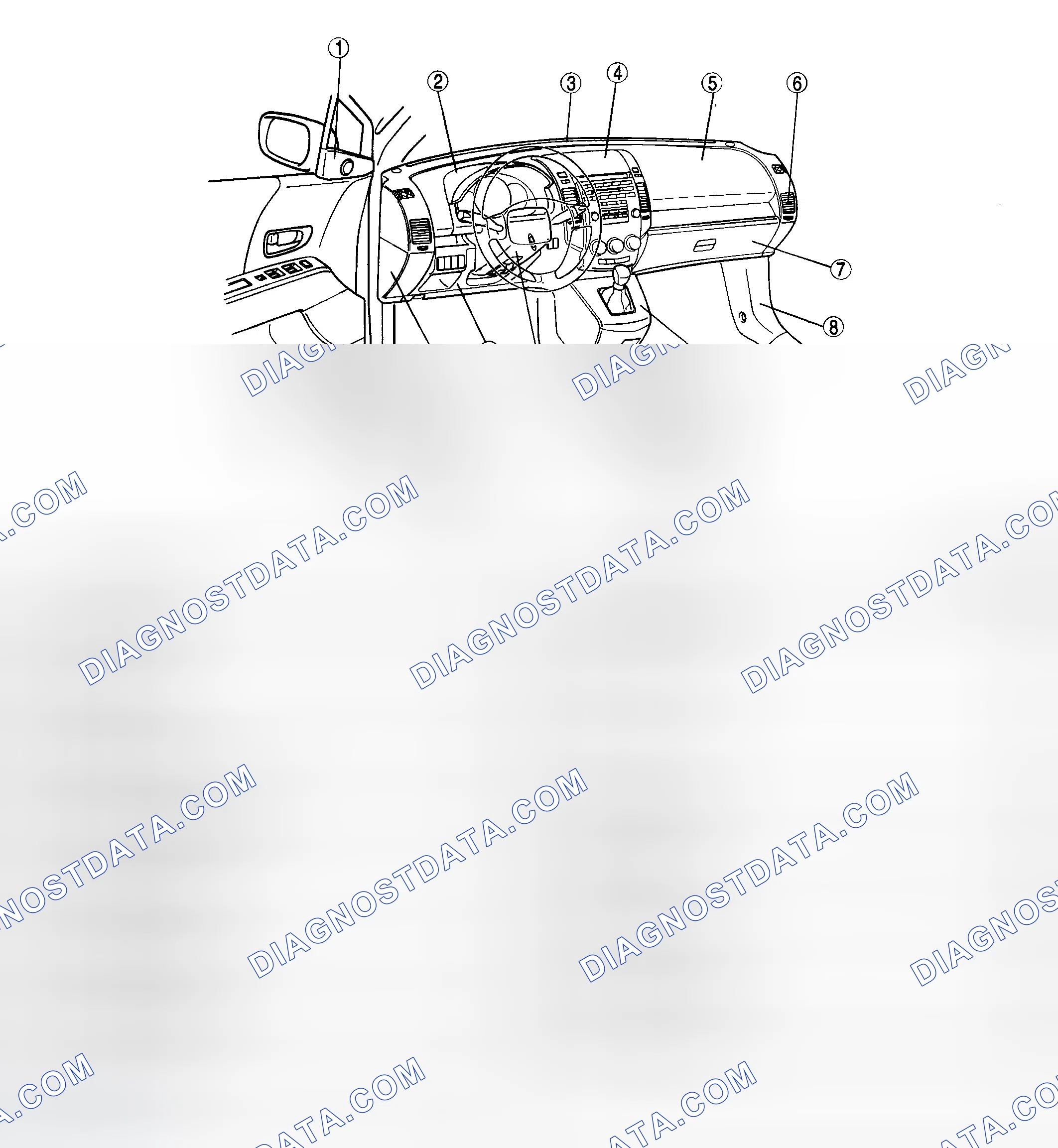 Scheme 1: INTERIOR TRIM LOCATION INDEX
