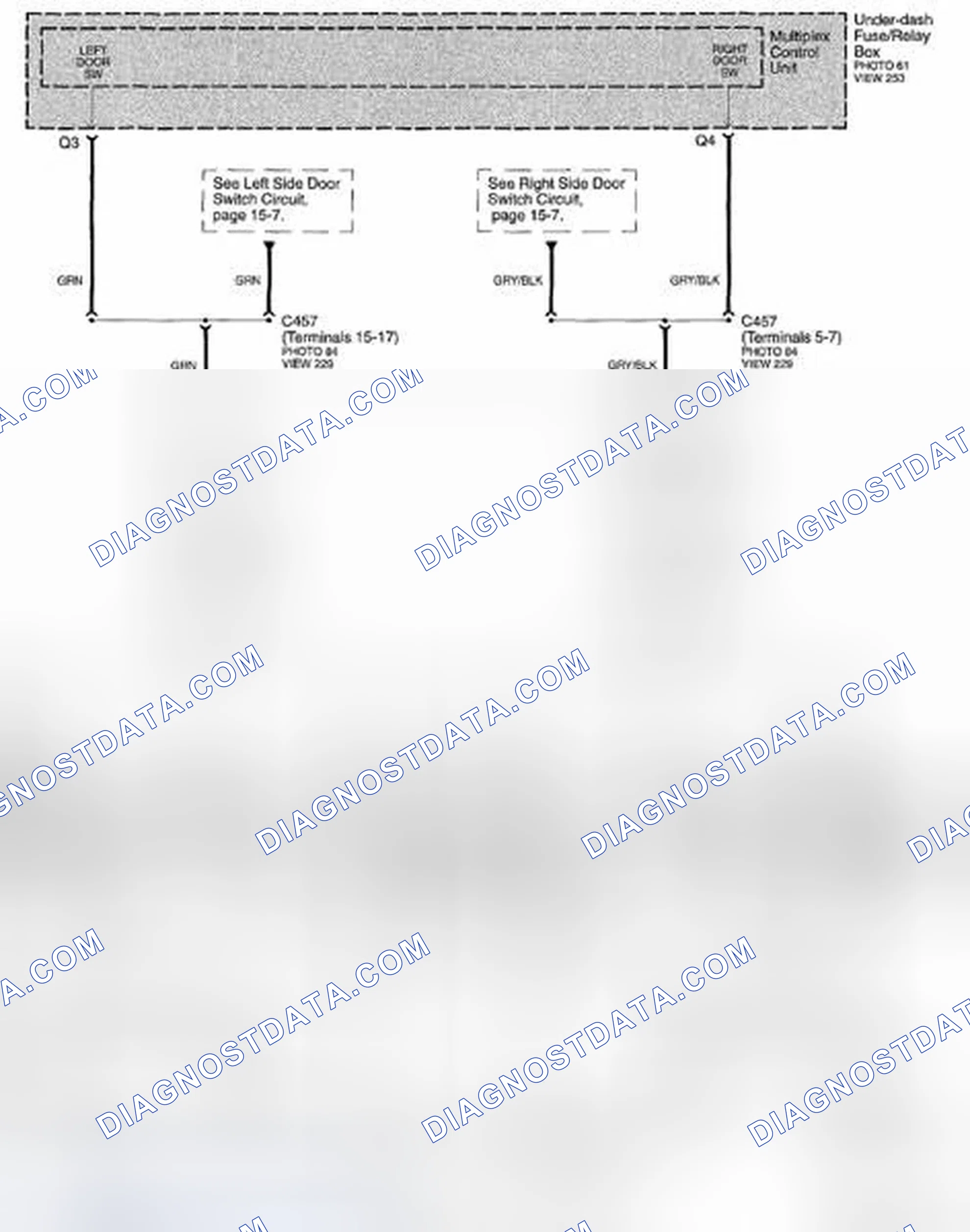 Scheme 176: Power, Grounds And Diagnostics Circuit Diagram (Page 50-1)