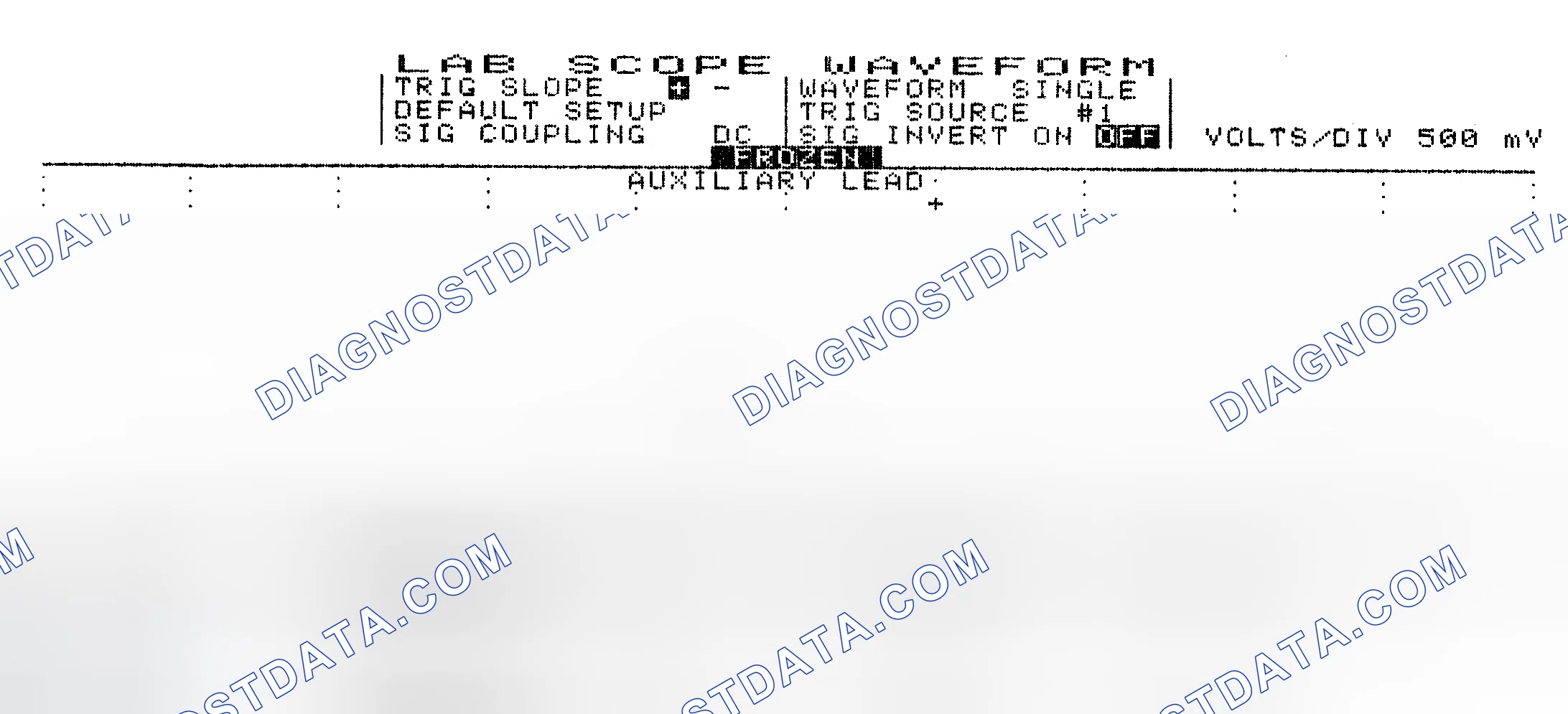 Scheme 9: Single Injector w/Normal Current Flow - Current Pattern