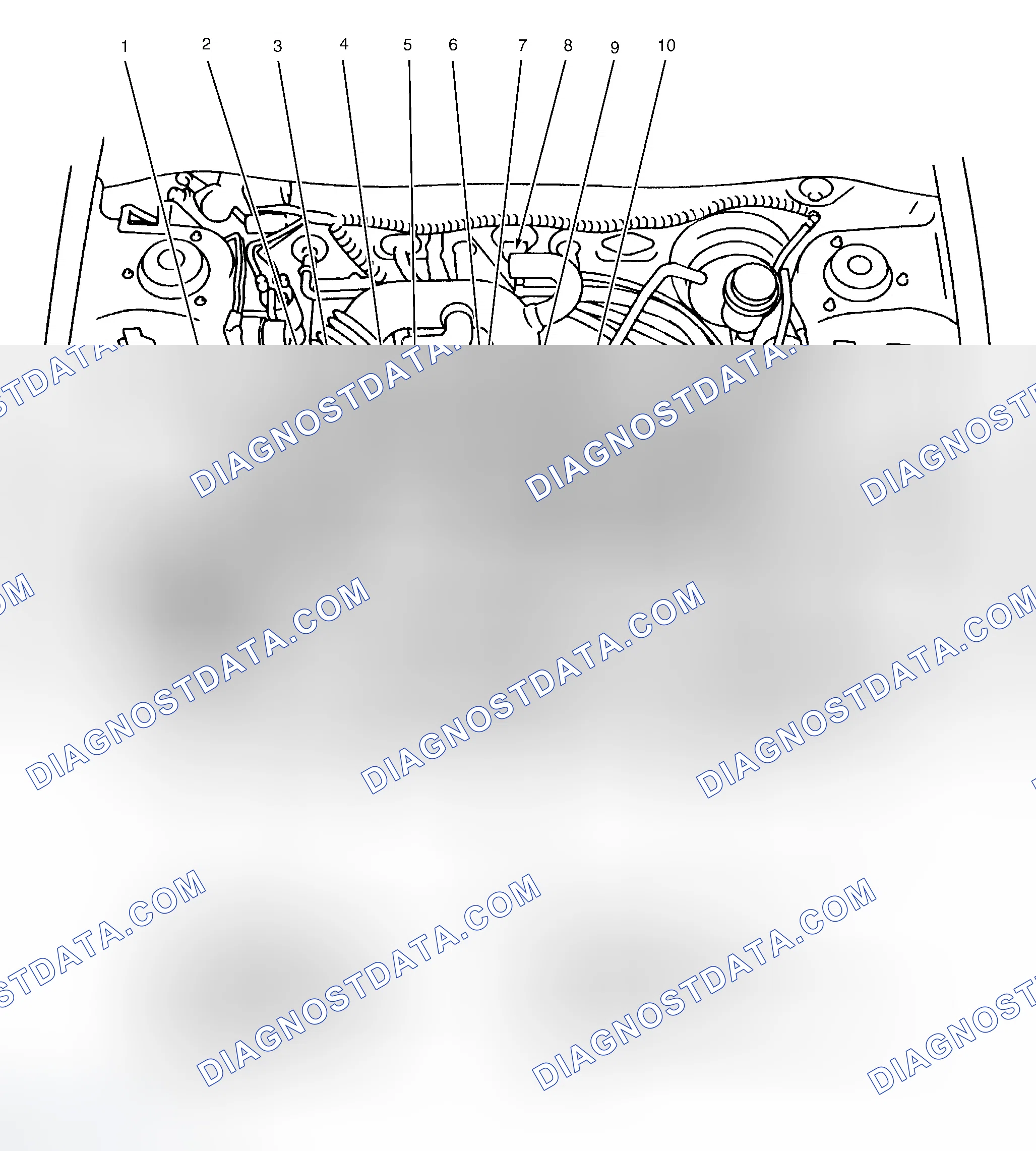 Scheme 1: Engine Compartment (1.8L 1995)