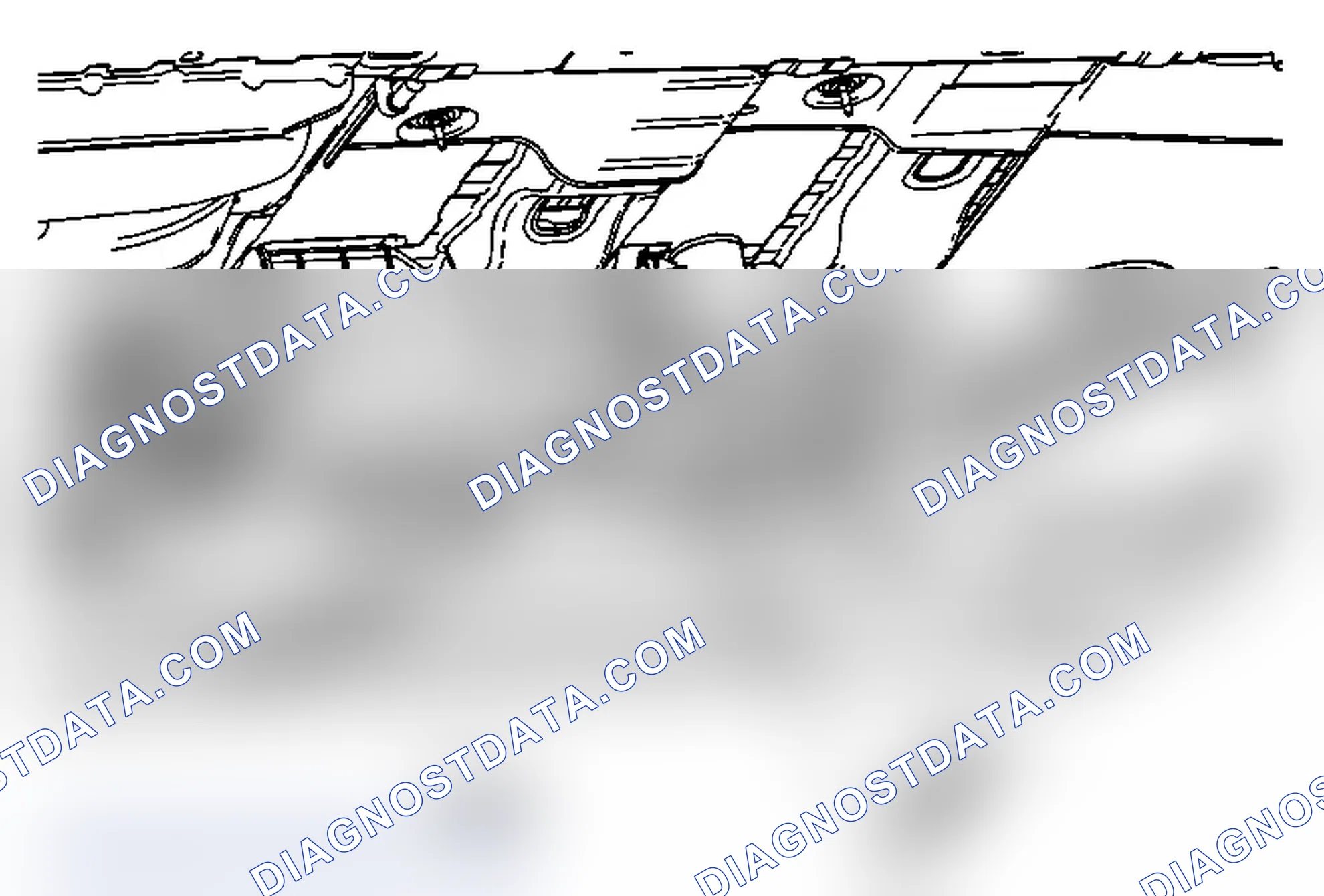 Scheme 47: Fuel Pressure Sensor Replacement - Fuel Feed Pipe