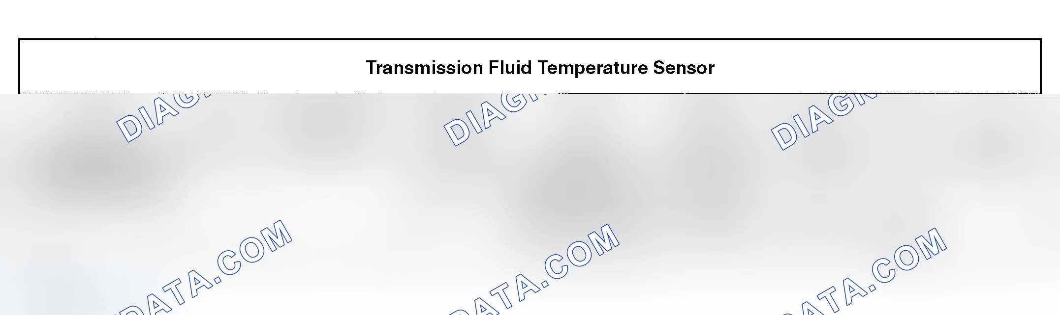 Scheme 123: TRANSMISSION FLUID TEMPERATURE SENSOR