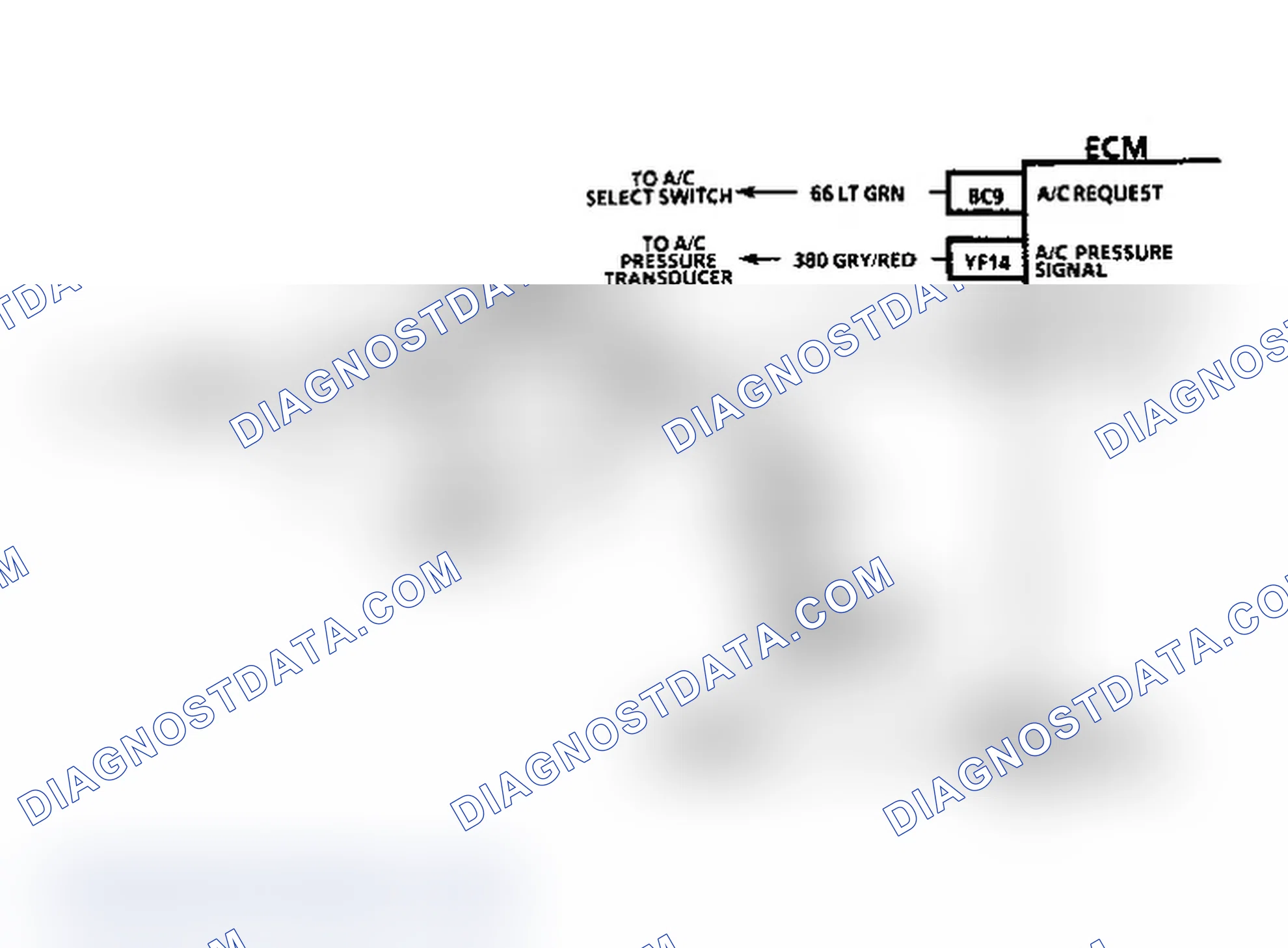 Scheme 476: Chart C12A, Schematic, Cooling Fan Function Check (3.3L "N" Body)