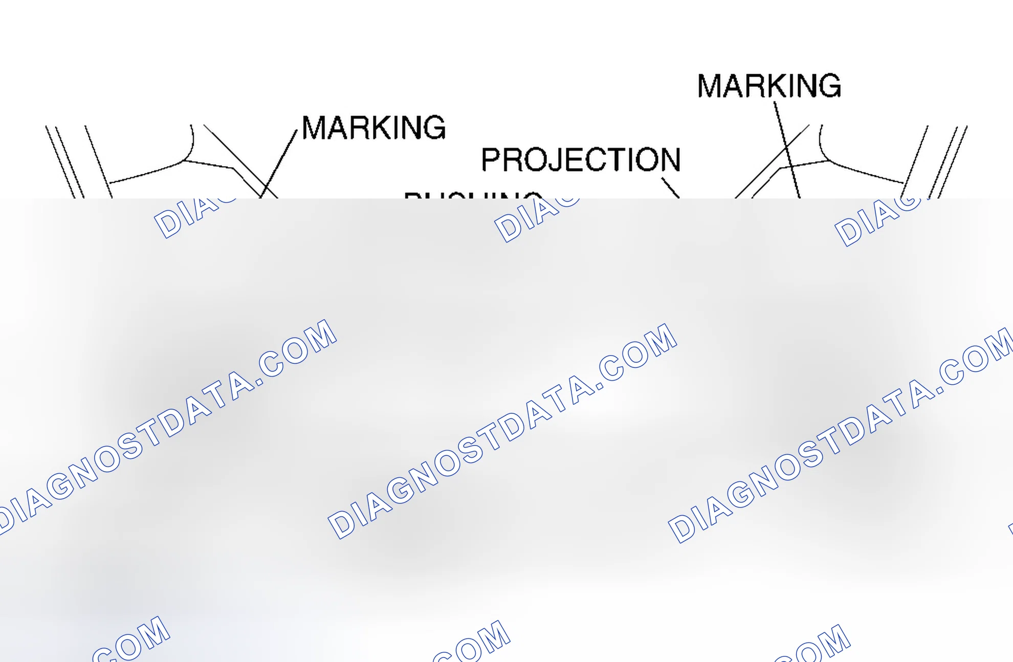 Scheme 37: Front Crossmember Bushing Removal Note