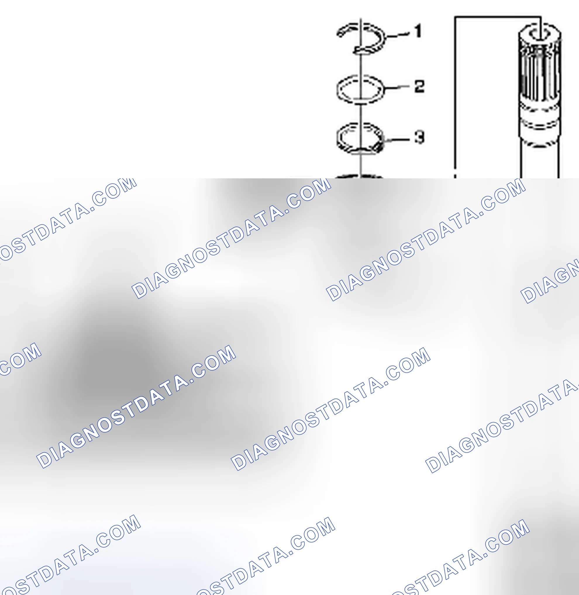 Scheme 19: Intermediate Drive Shaft Disassembly