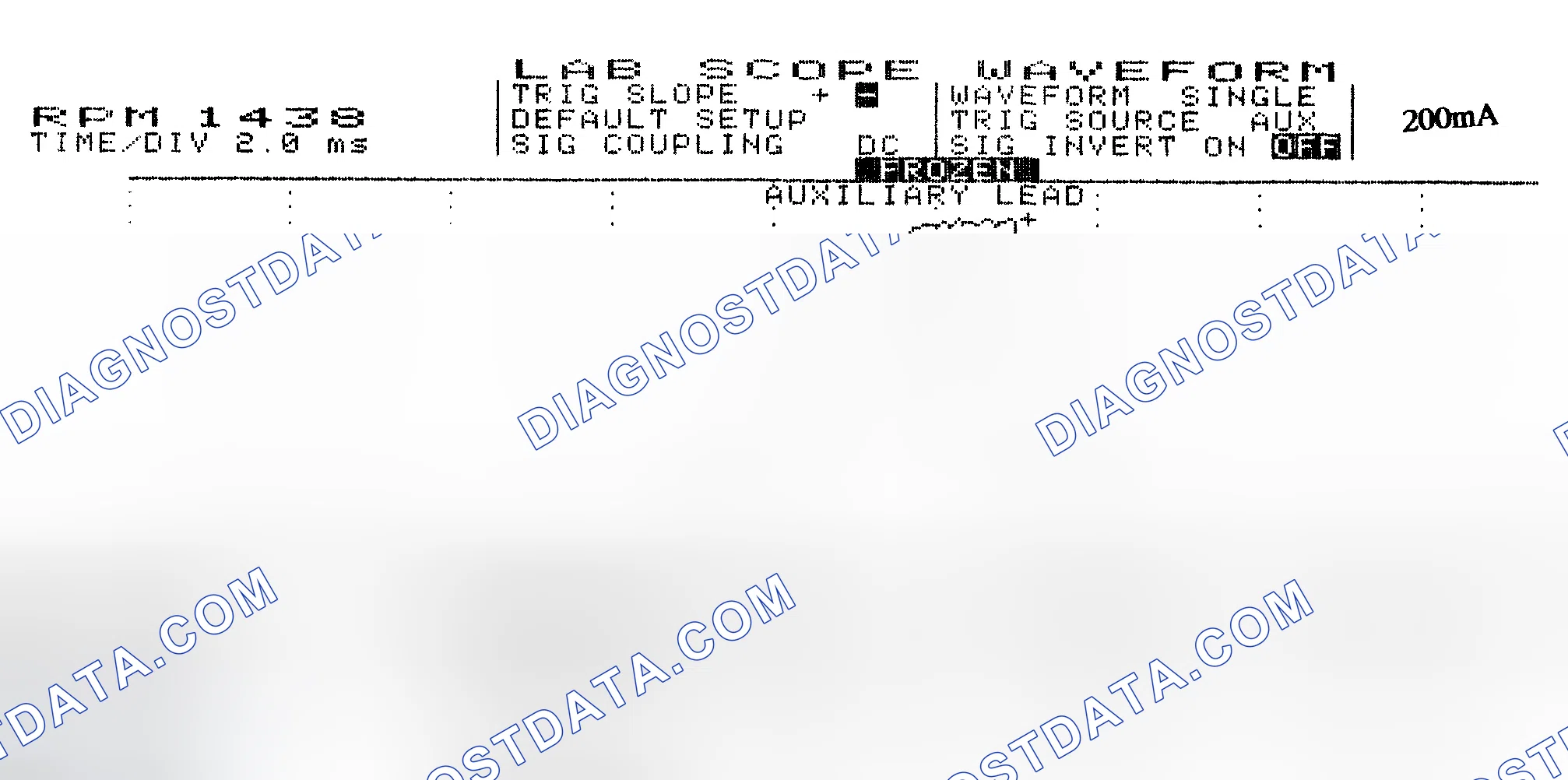 Scheme 15: Single Injector w/Normal Current Flow - Current Pattern