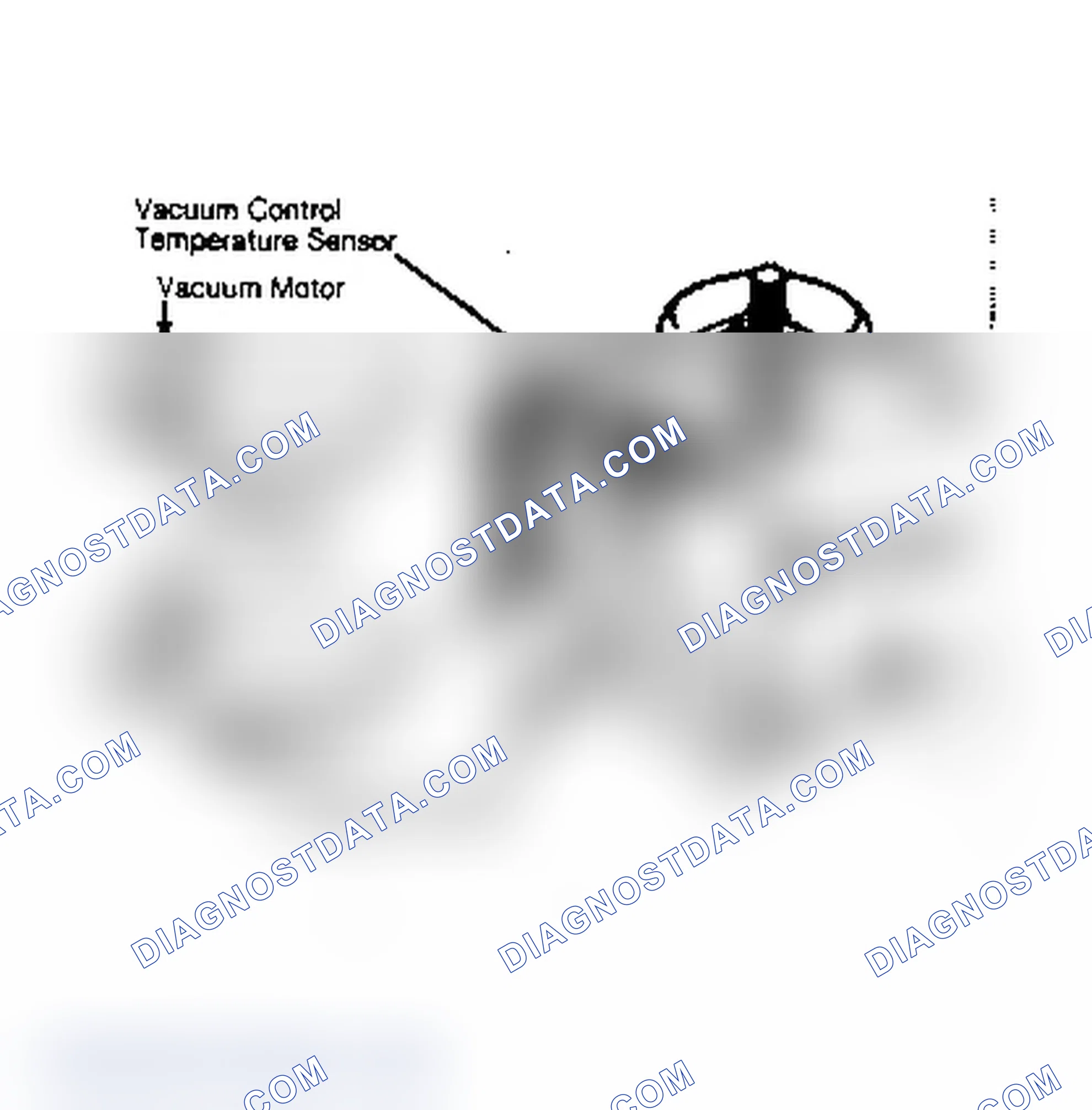 Scheme 63: Thermostatic Air Cleaner Assembly with Temperature Sensor & Vacuum Motor