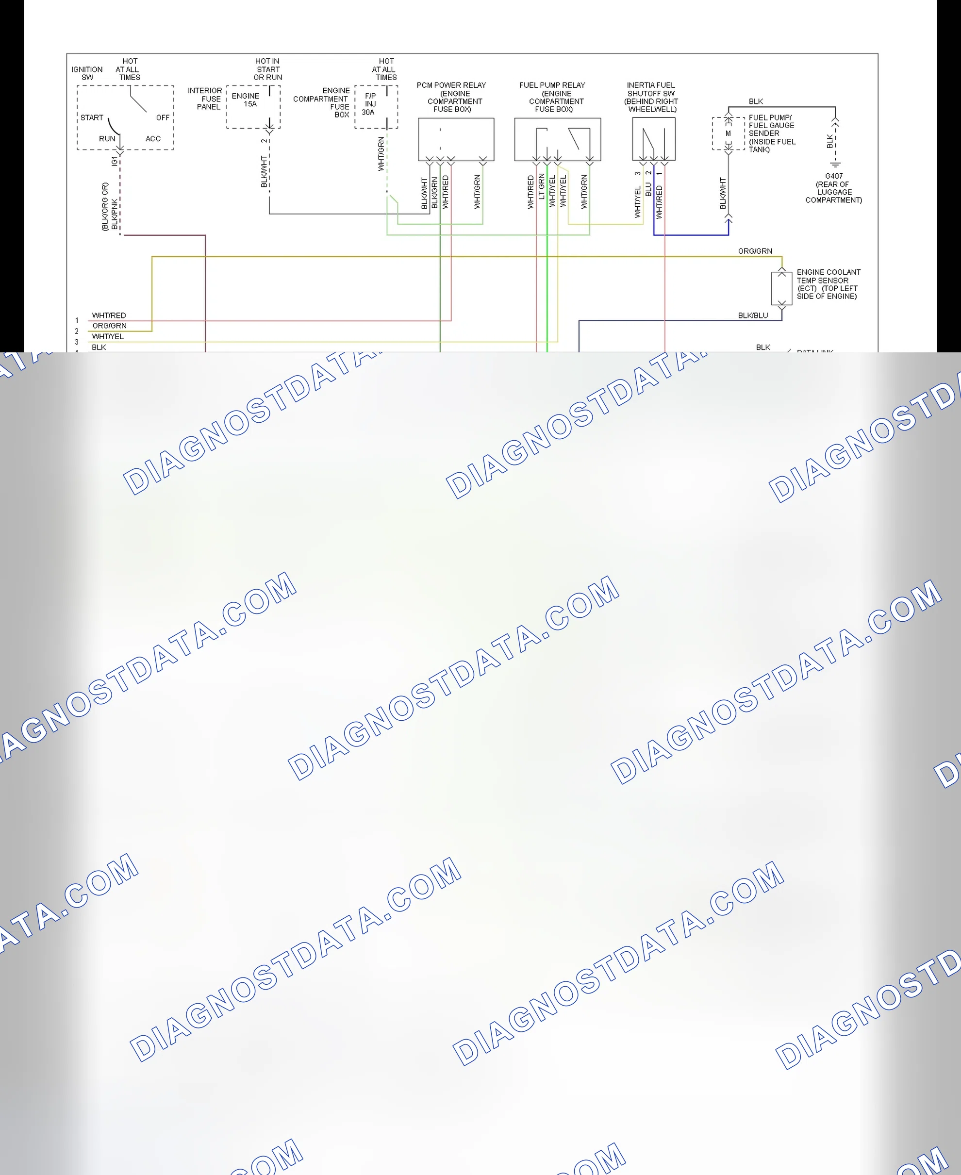 Scheme 93: EEC-IV Wiring Diagram (Probe 2.0L M/T California - 2 Of 2)