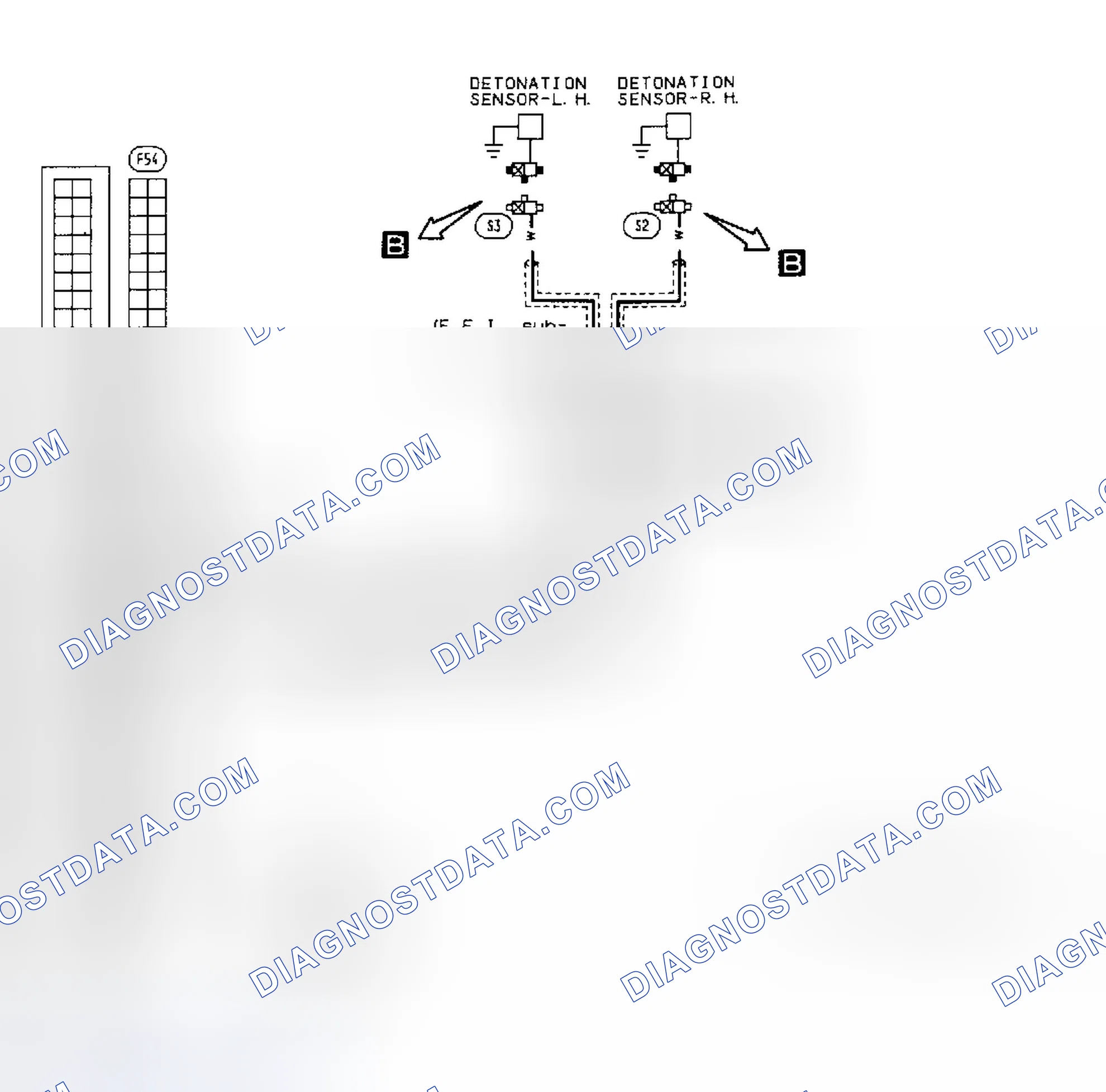 Scheme 38: DTC 34 - KNOCK (DETONATION) SENSOR