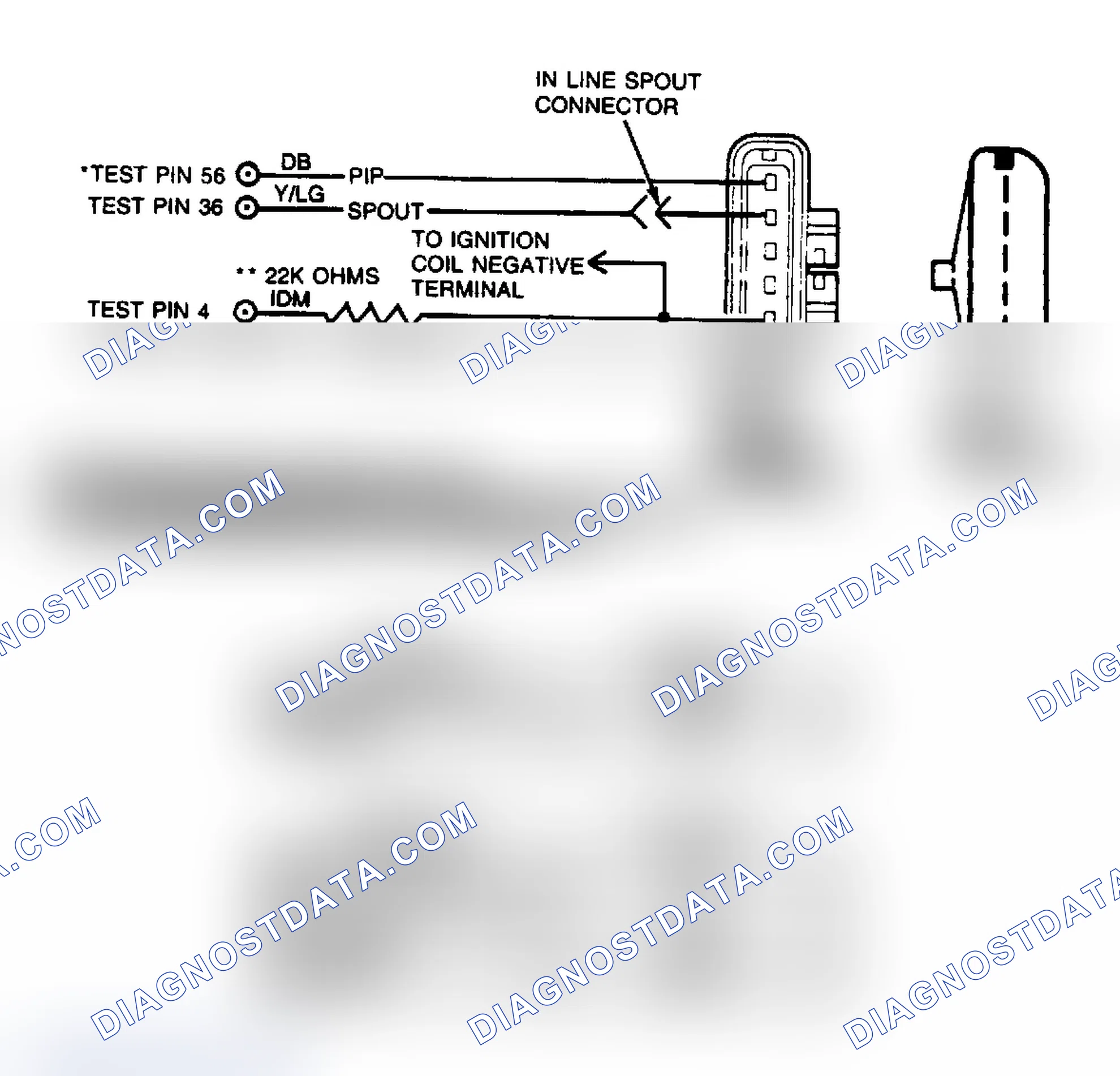 Scheme 70: 4.9L TFI IDM Circuit
