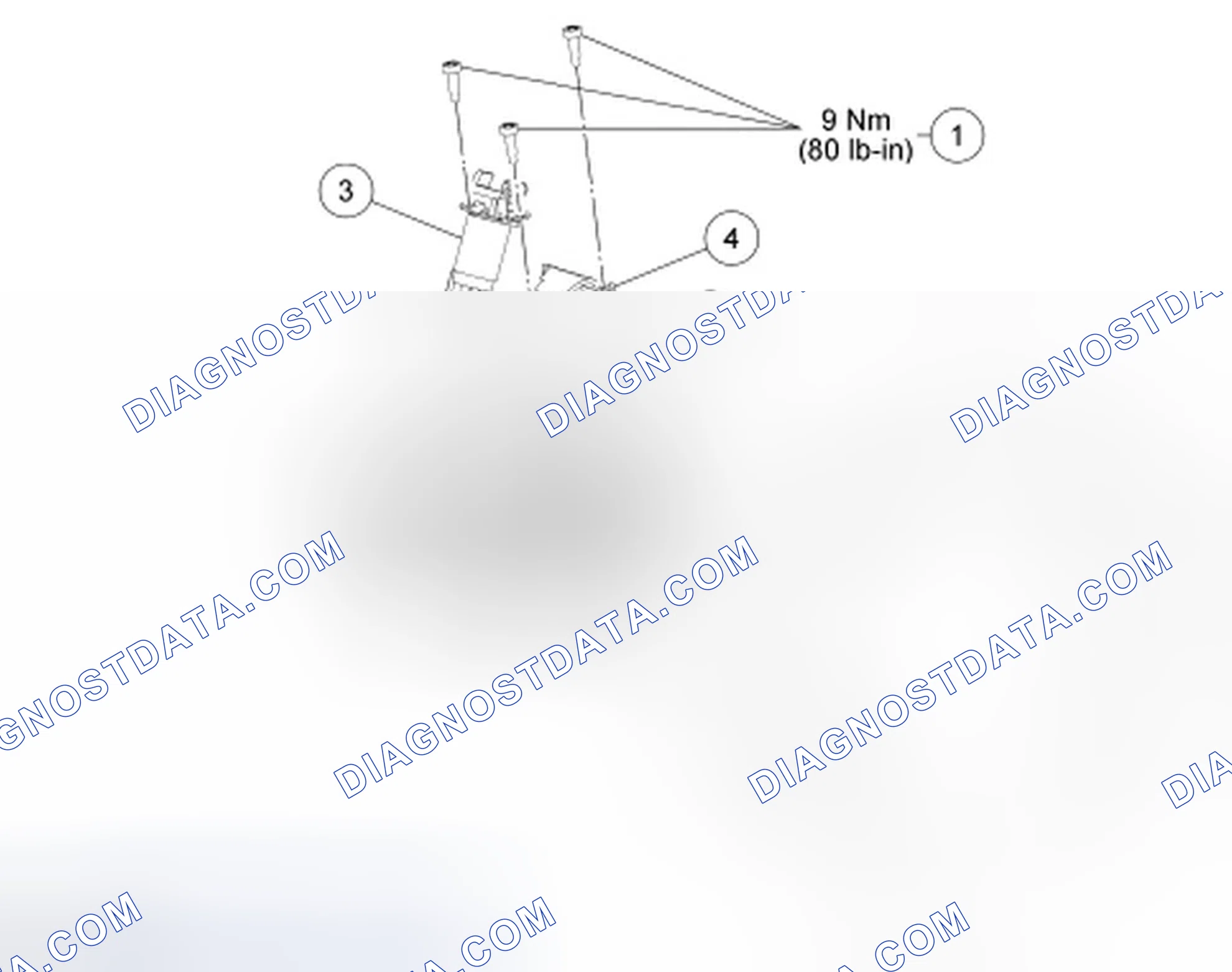Scheme 24: Brake Shift Interlock Actuator Exploded View - With Torque Specifications