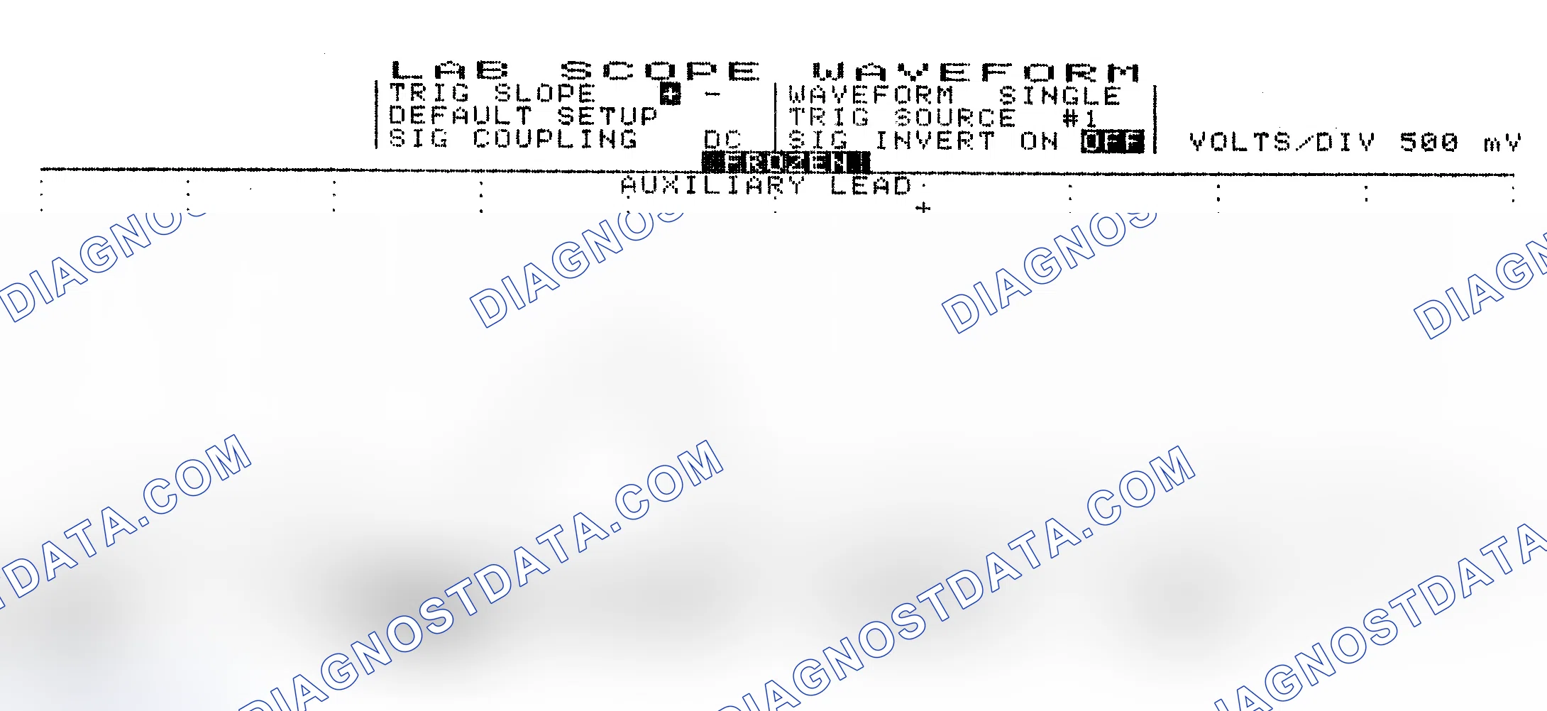 Scheme 10: Single Injector w/Excessive Current Flow - Current Pattern