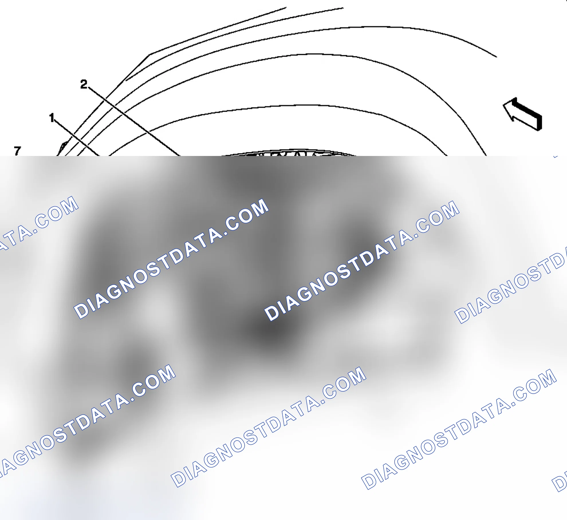 Scheme 57: Front Center of the Engine Compartment
