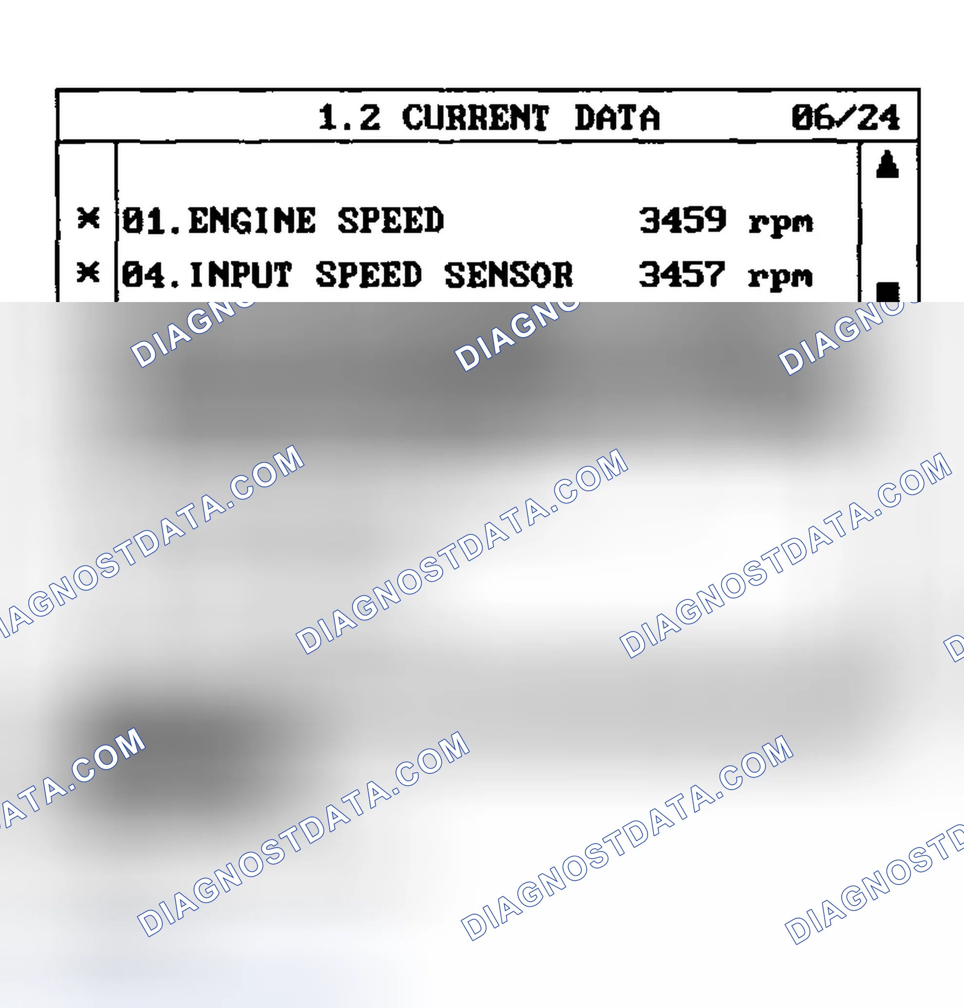 Scheme 287: MONITOR SCANTOOL DATA