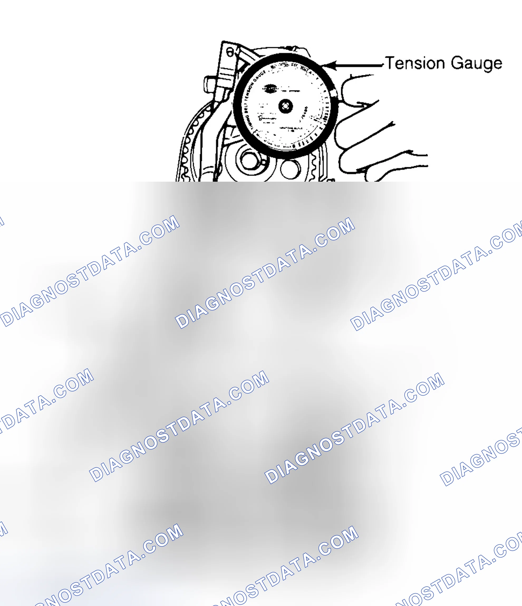 Scheme 3: Adjusting Typical Timing Belt Tension