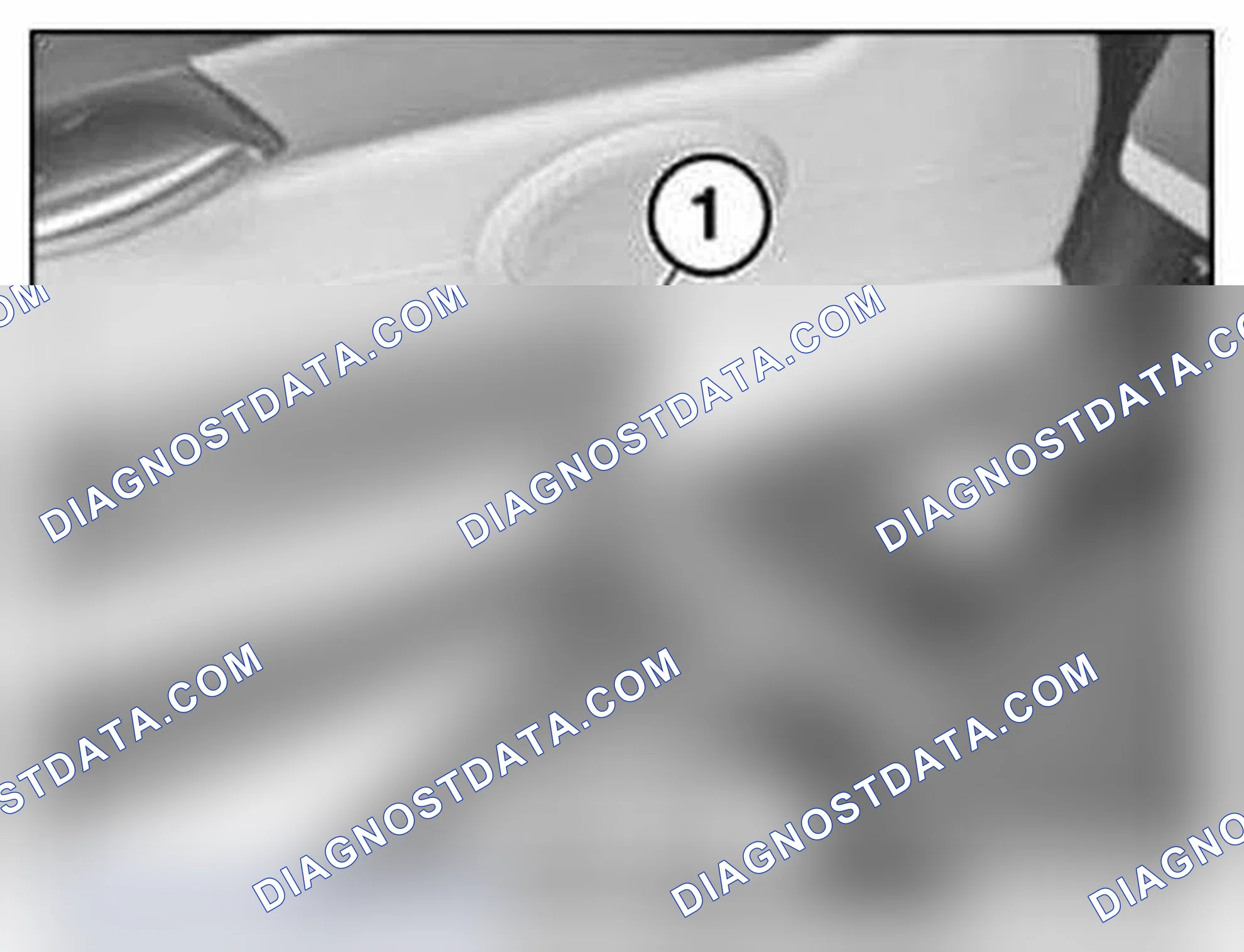 Scheme 184: 61 31 117 Removing and installing/replacing power window switch (driver's side)
