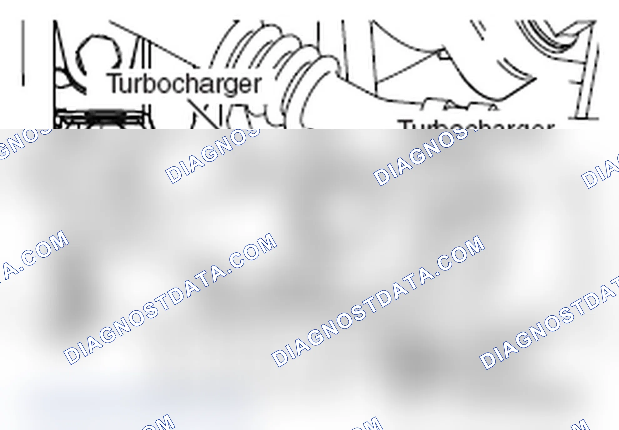 Scheme 535: >> D << TURBOCHARGER BRACKET INSTALLATION
