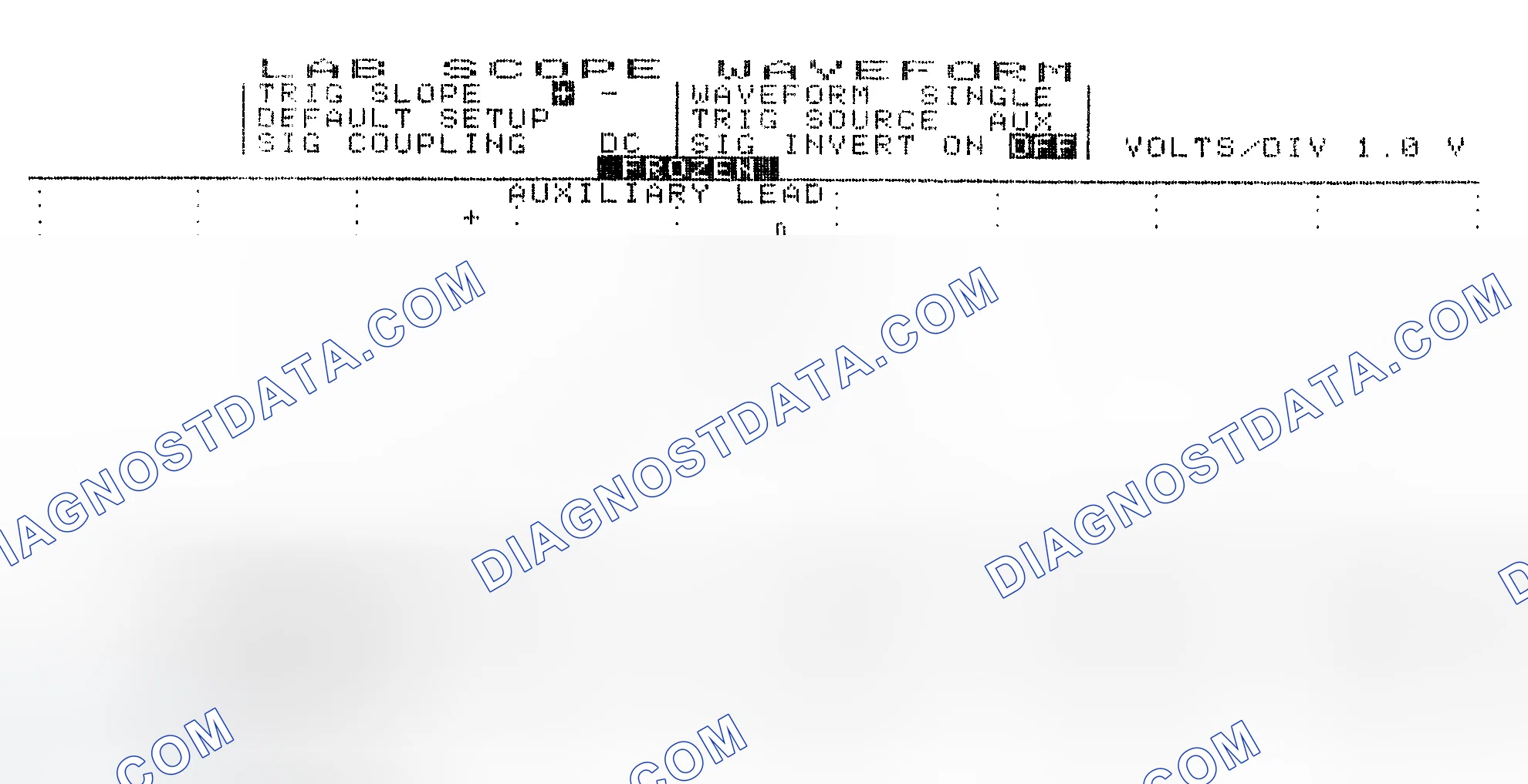Scheme 19: Single Injector w/Excessive Current Flow - Current Pattern