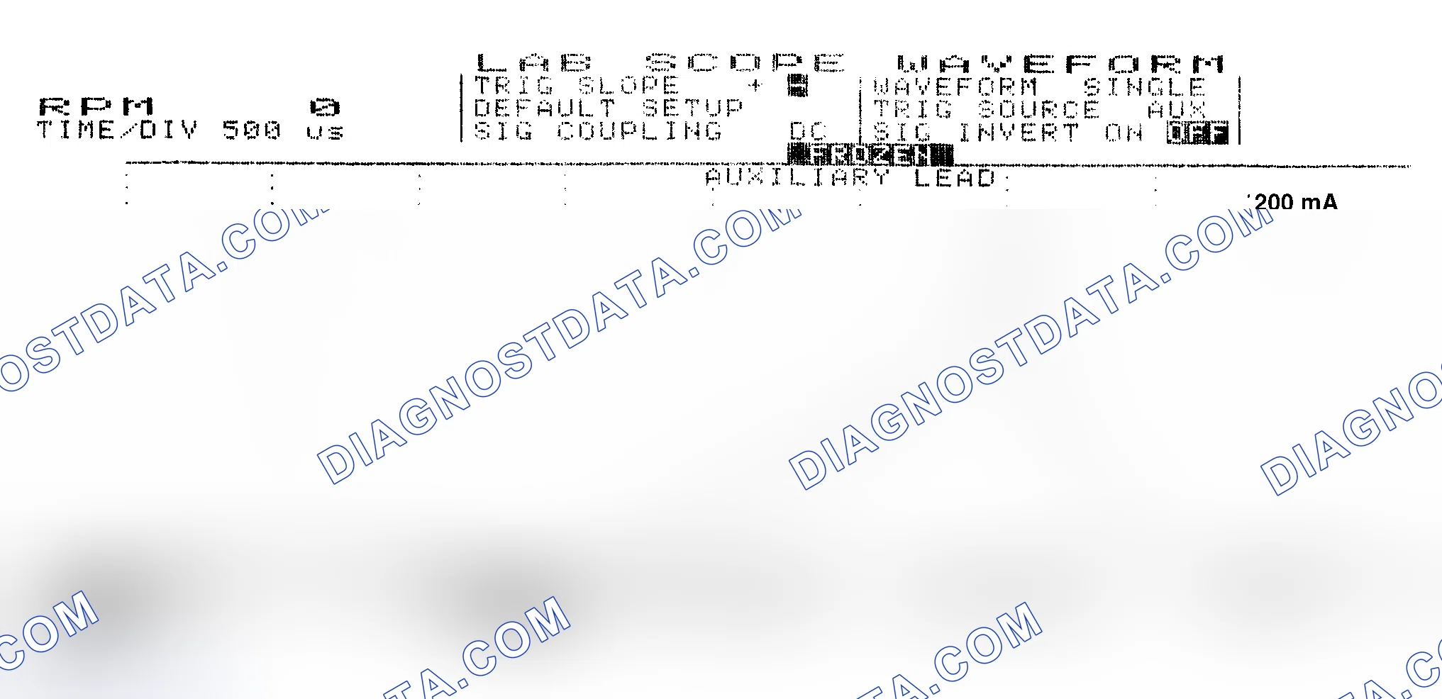 Scheme 17: Single Injector w/Normal Current Flow - Current Pattern