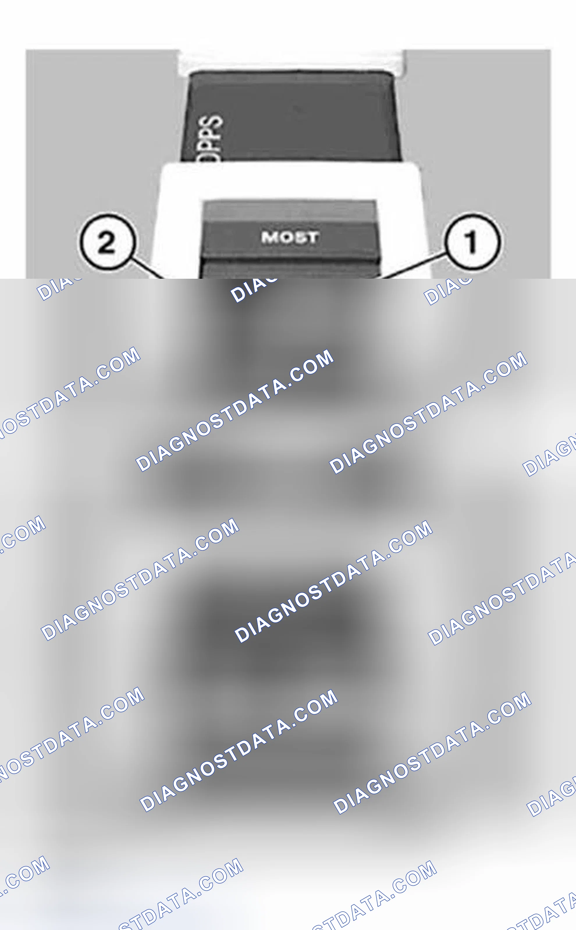 Scheme 290: MOST Connection
