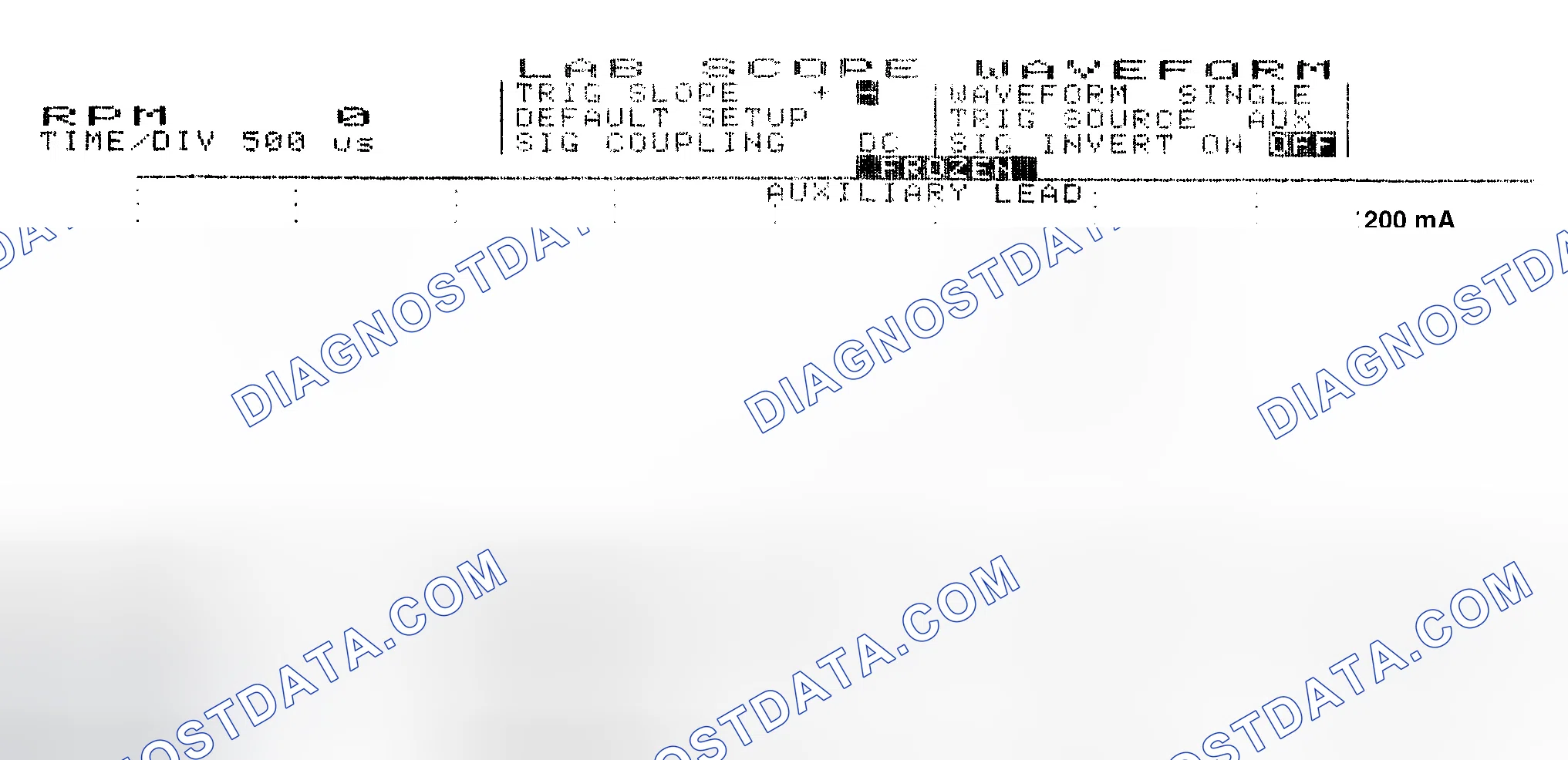 Scheme 17: Single Injector w/Normal Current Flow - Current Pattern