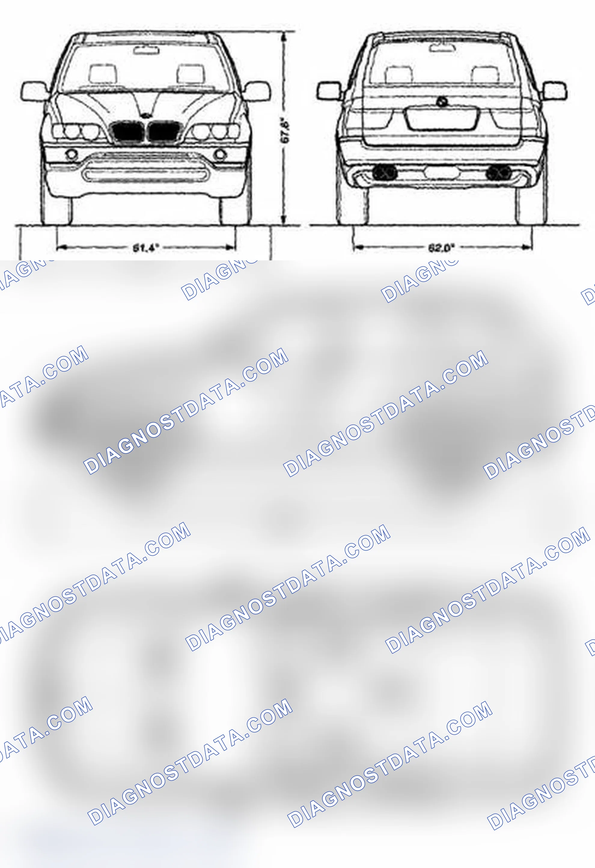Scheme 115: Identifying X5 BMW Specifications Parts