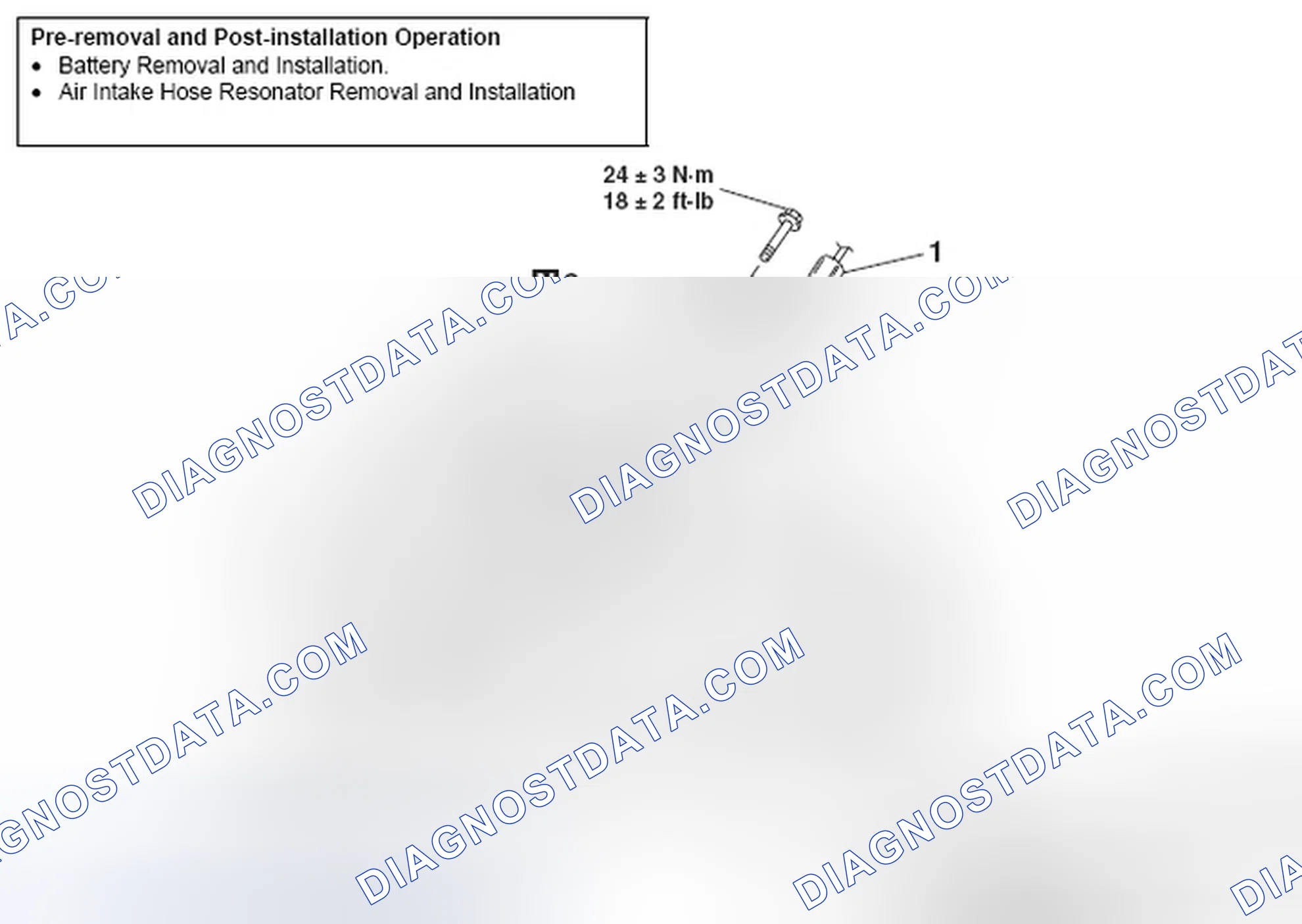 Scheme 30: REMOVAL AND INSTALLATION < 2.4L ENGINE >