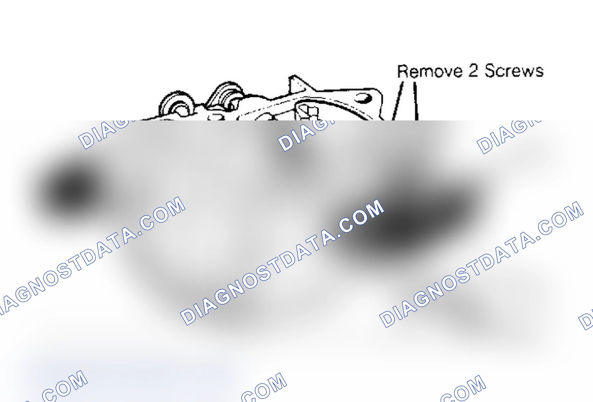 Scheme 42: TPS Assembly Removal (Rear Unit Only) Invert throttle body to remove TPS.