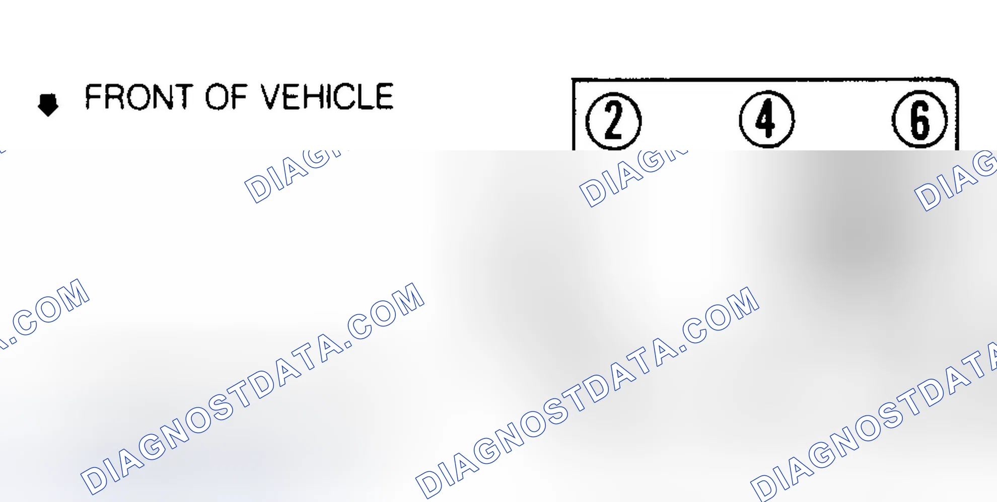 Scheme 1: Firing Order & Timing Marks (4.3L)