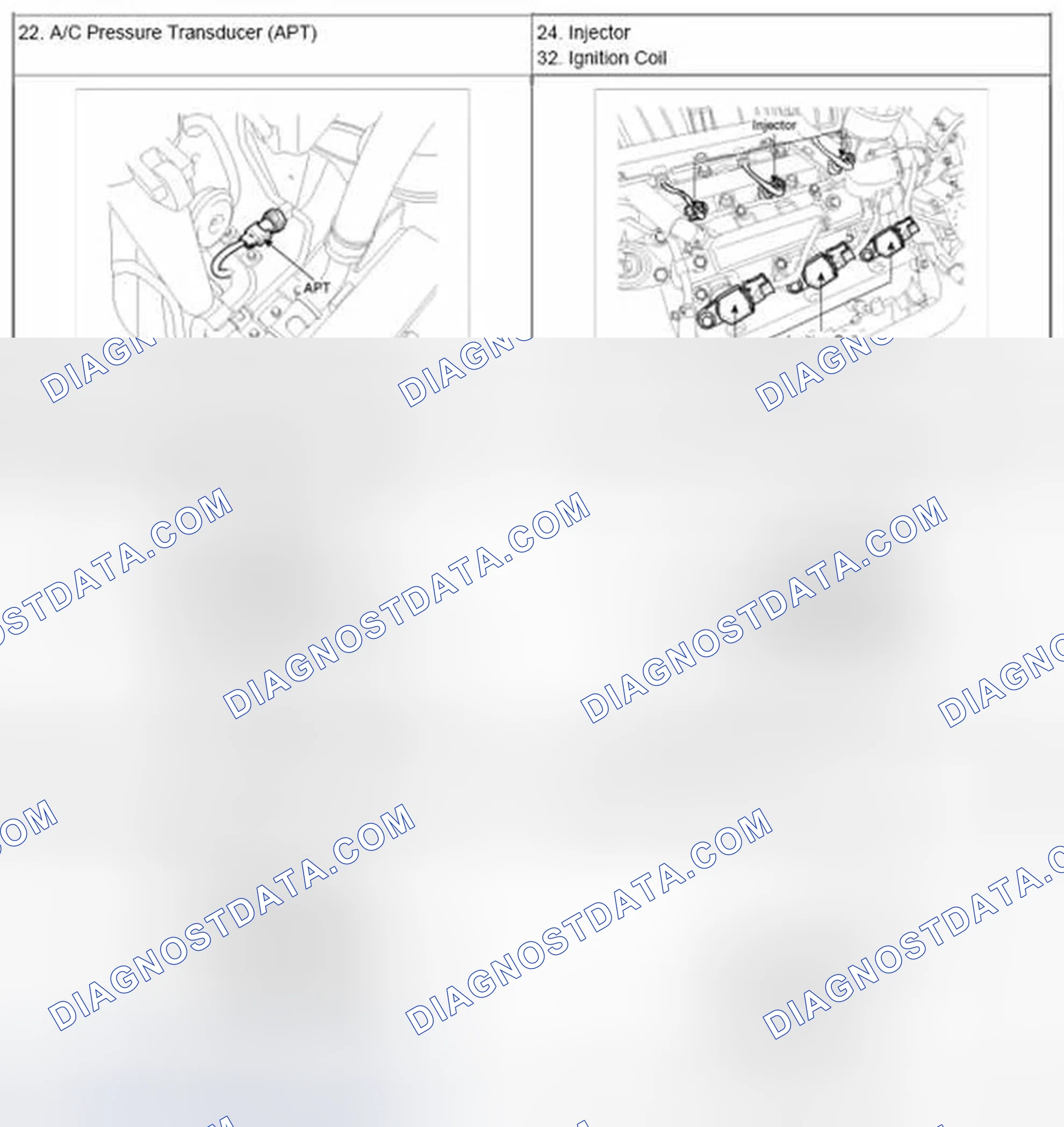Fig. 8: Identifying Engine Control System Components Location (4 Of 5)