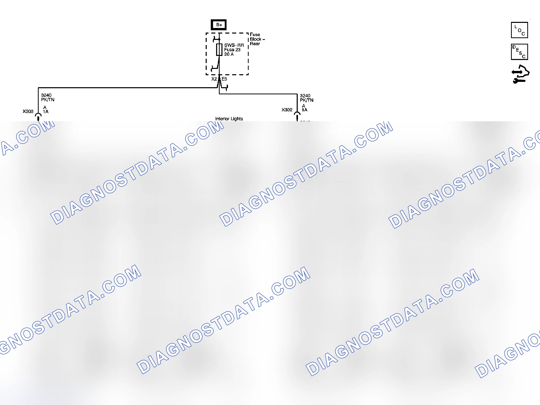 Scheme 45: Rear Seat Schematics