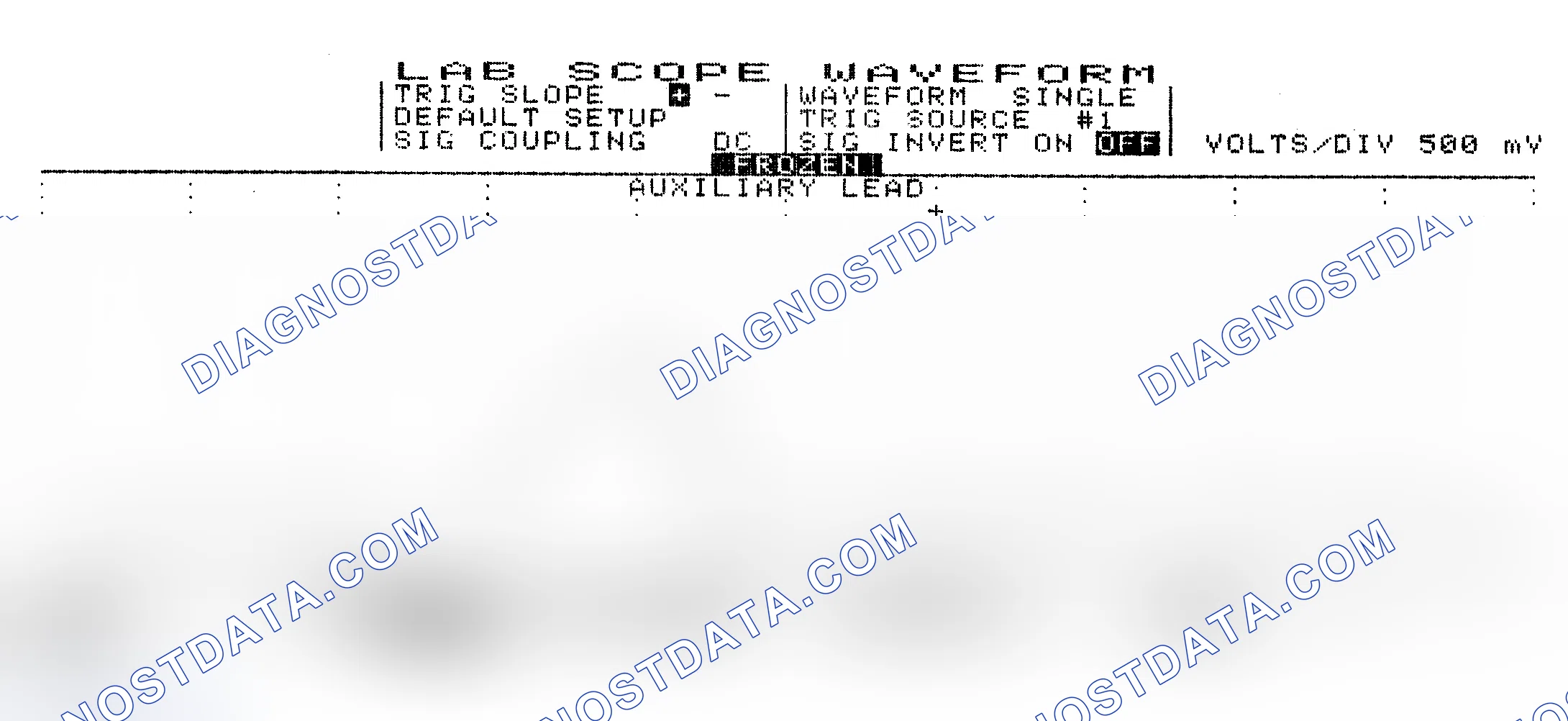 Scheme 10: Single Injector w/Excessive Current Flow - Current Pattern