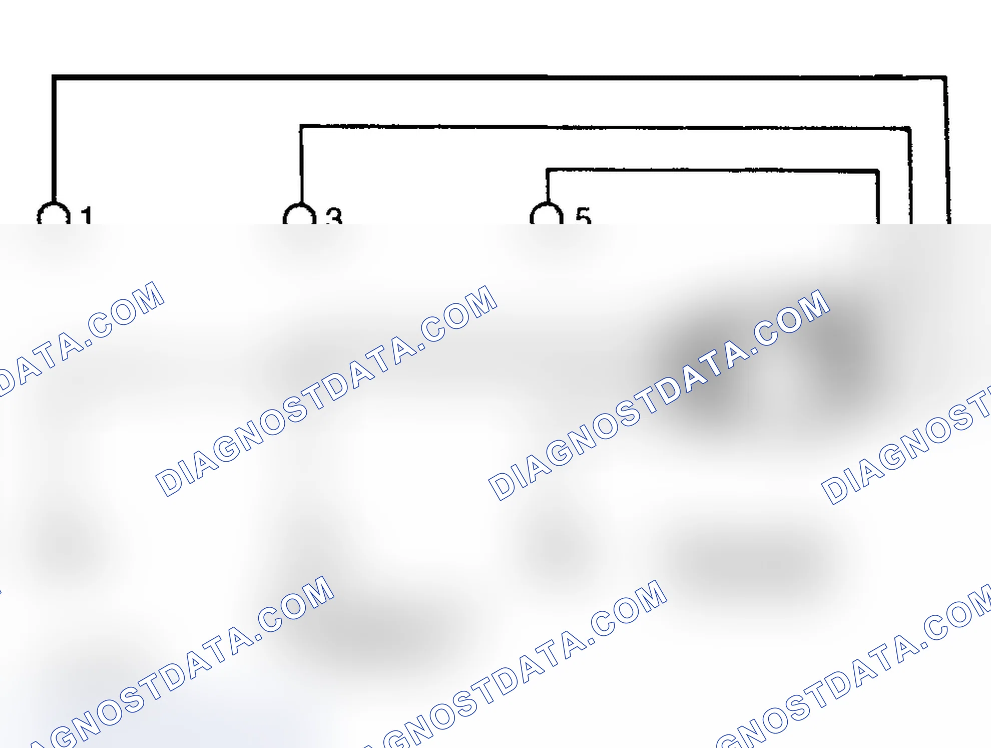 Scheme 2: Engine Firing Order (2.5L - Avenger, Cirrus, Sebring Convertible, Sebring Coupe & Stratus)