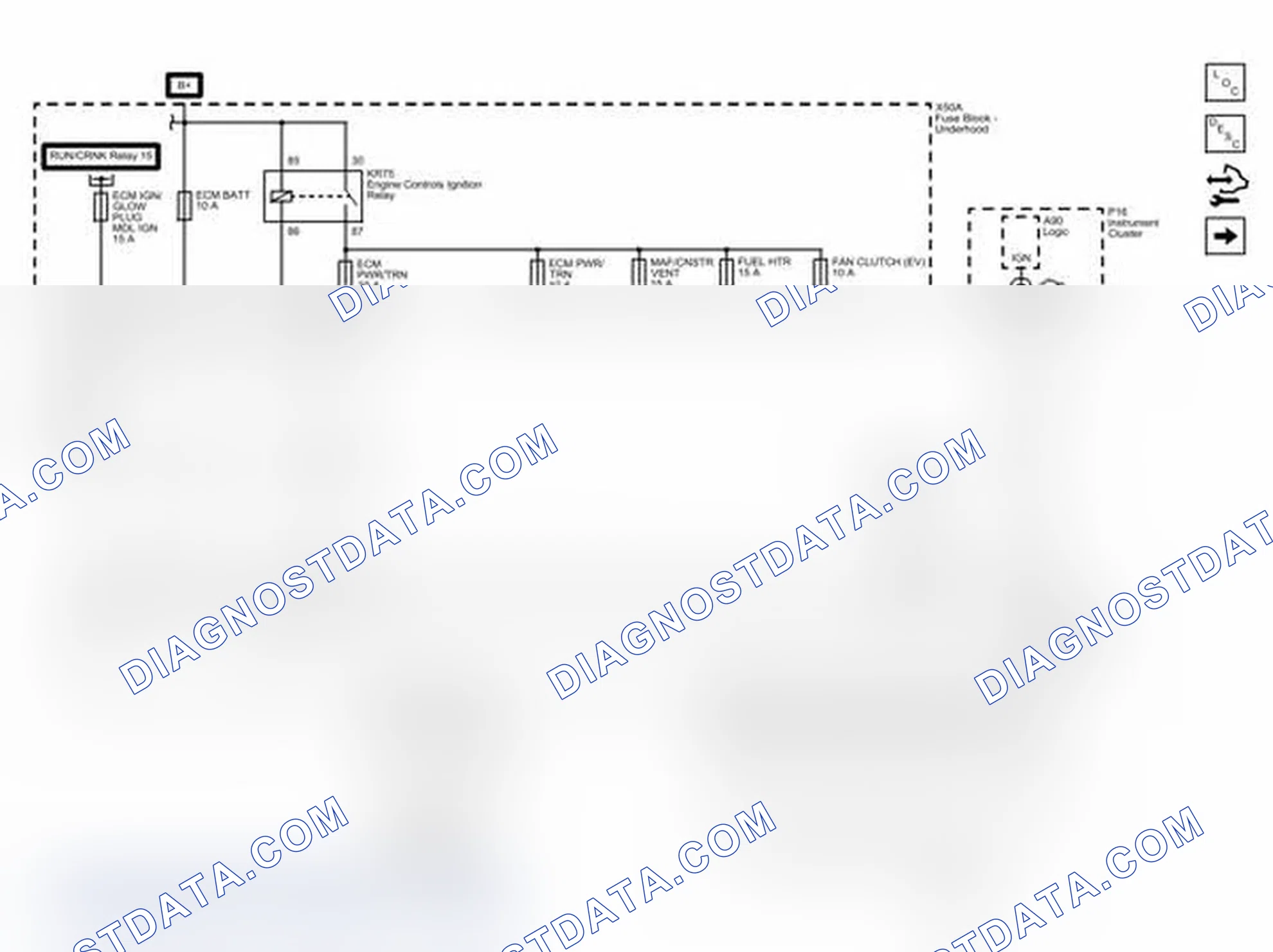 Scheme 32: Module Power, Ground, Serial Data and MIL