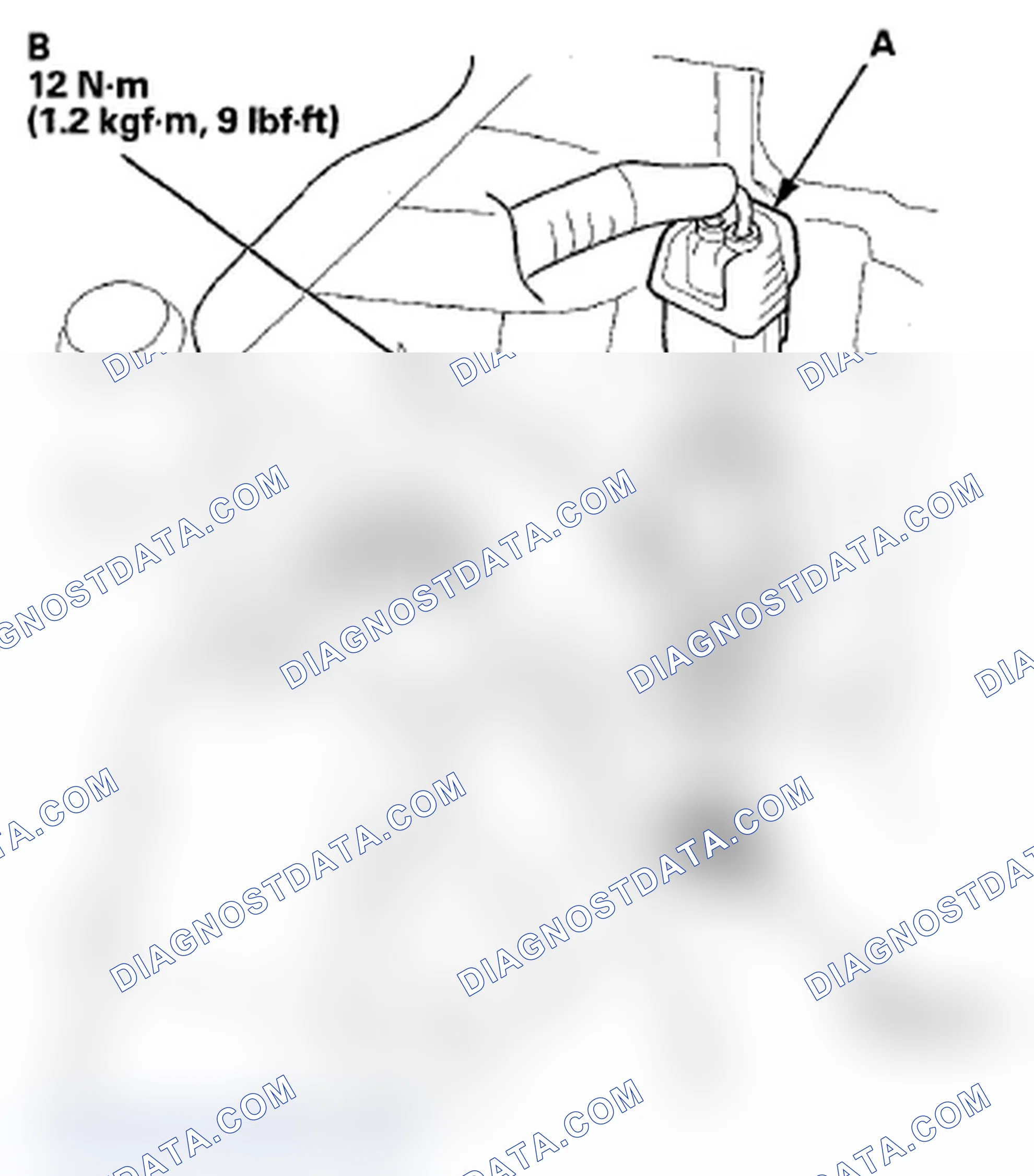 Scheme 230: ECT Sensor 1 Replacement