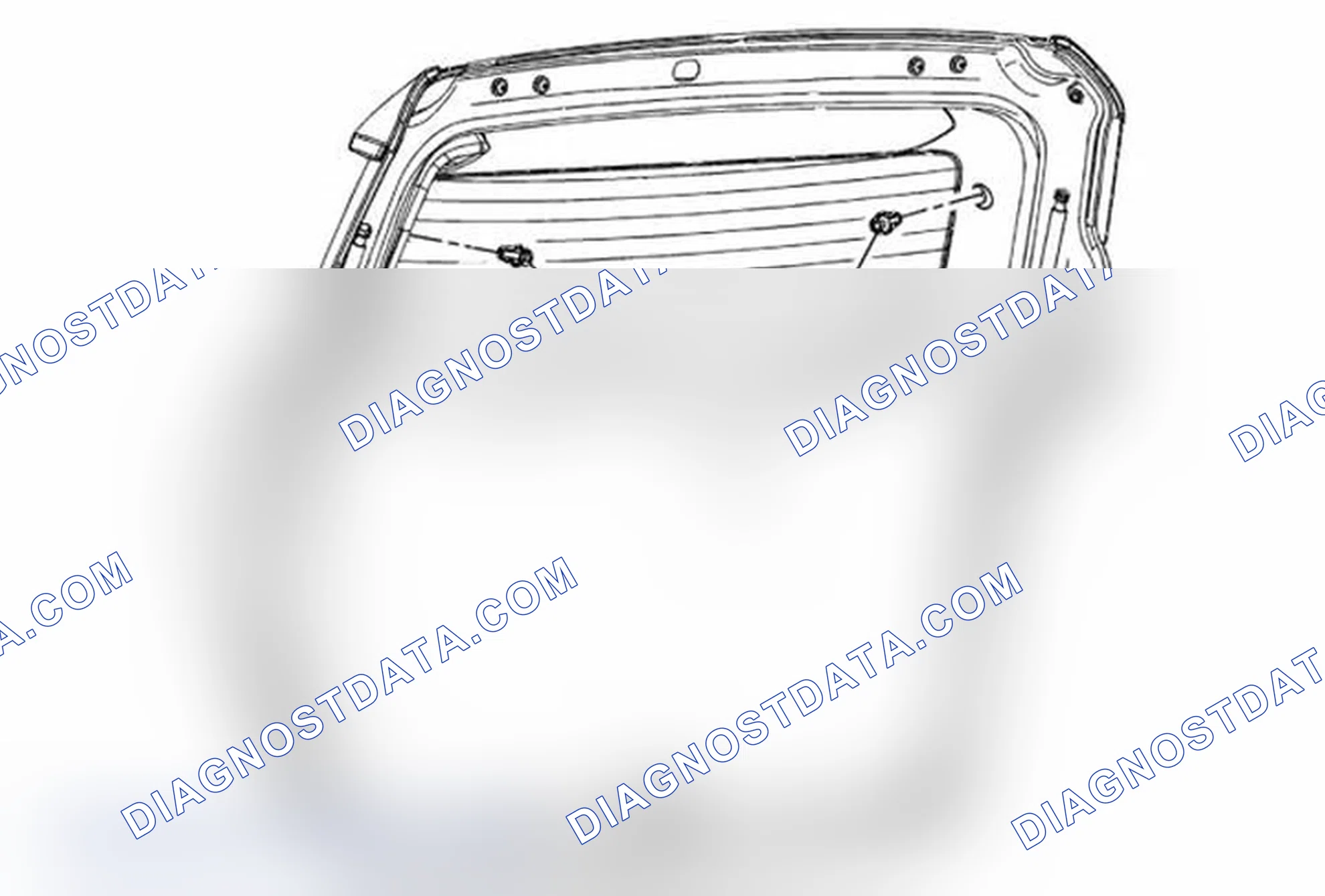 Scheme 88: Luggage Shade Pivot Replacement (Liftgate)