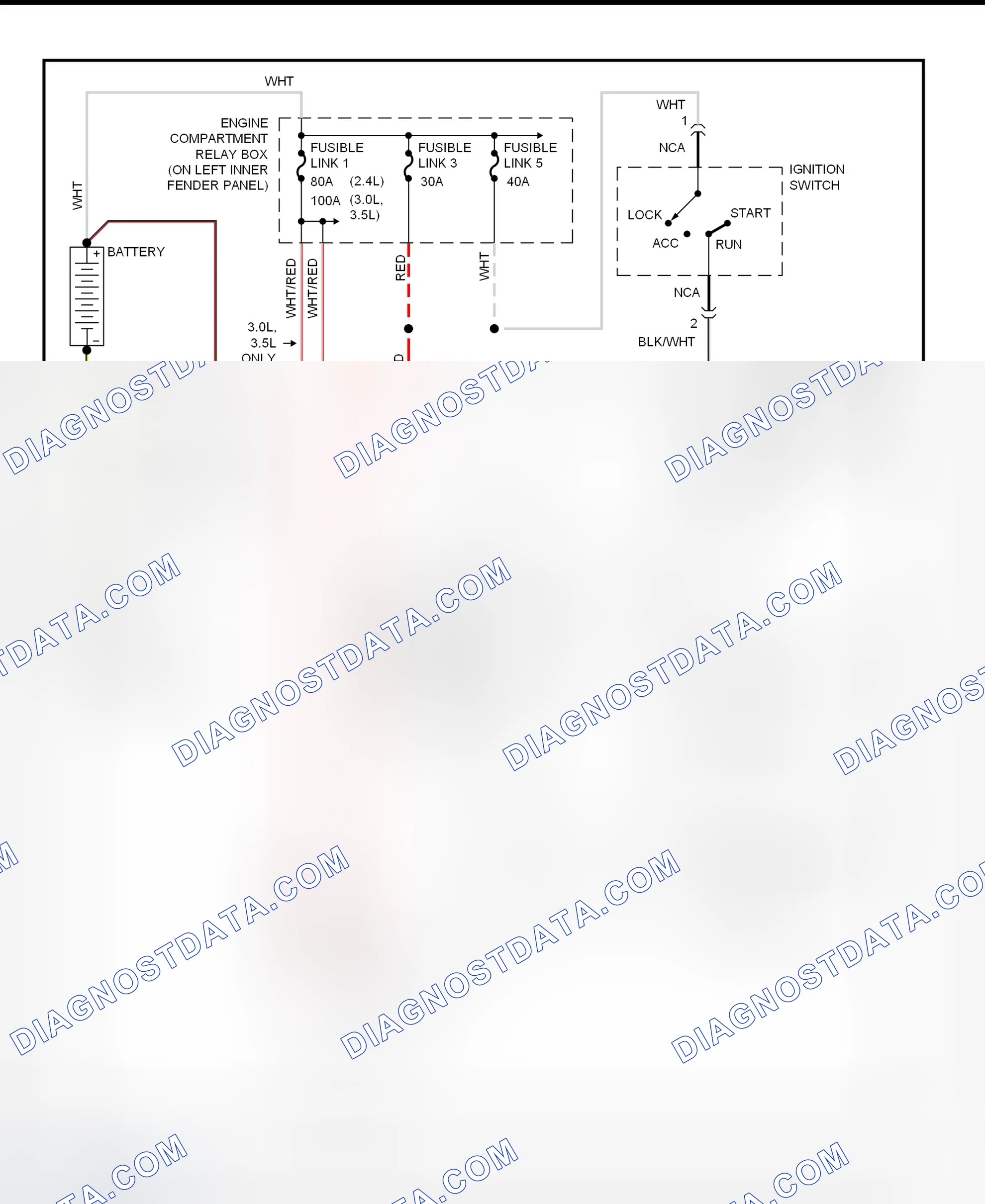 Scheme 7: Charging System Wiring Diagram (Montero Sport)