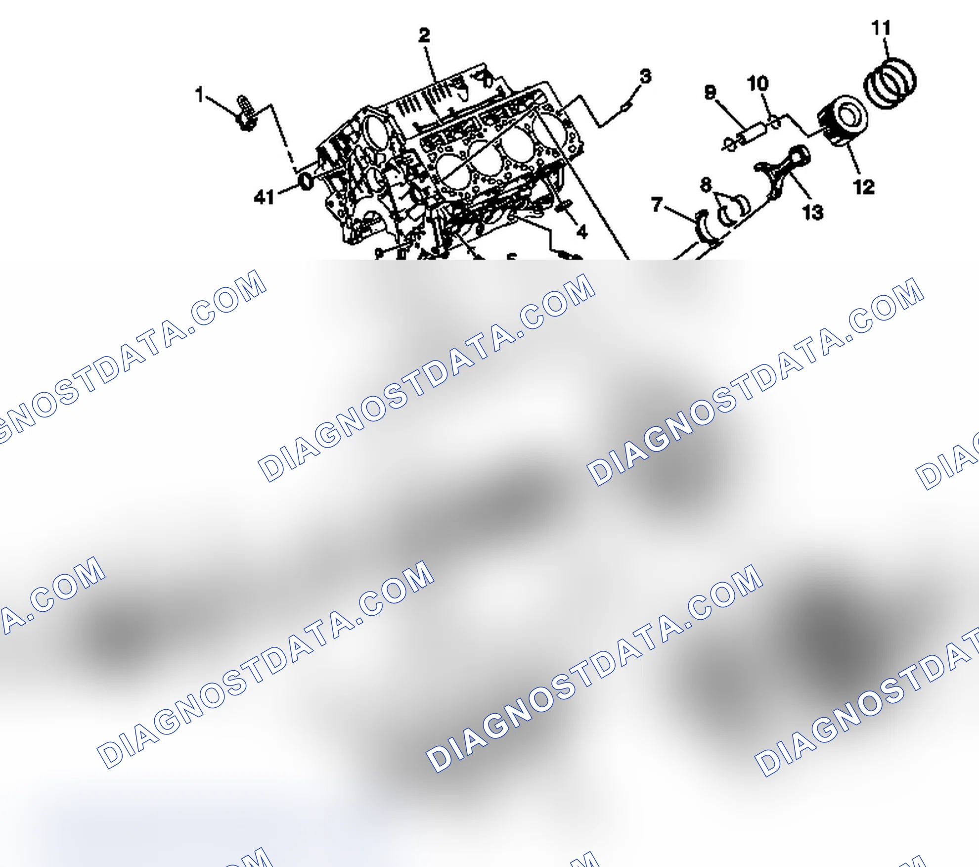 Scheme 40: Engine Block and Components