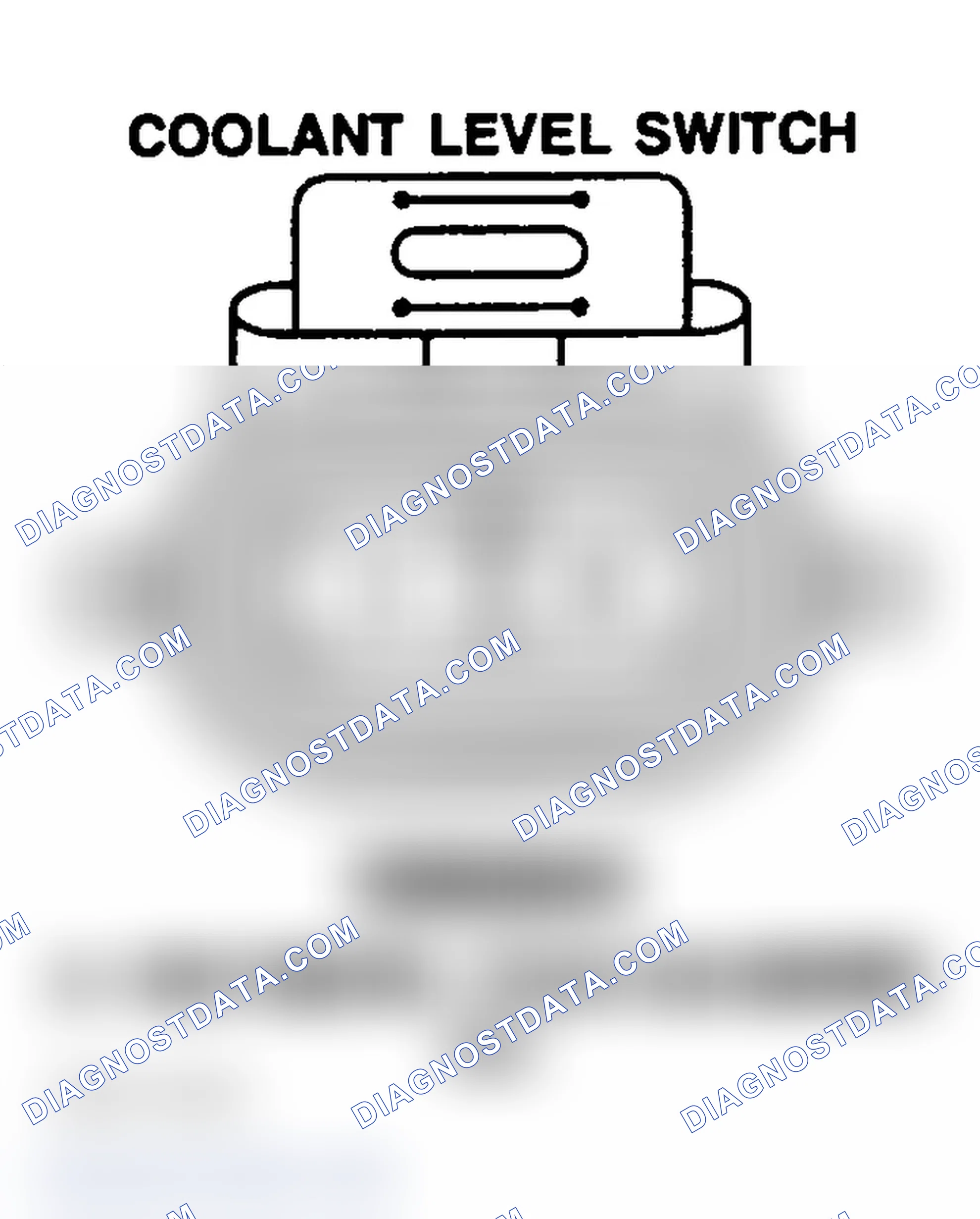 Scheme 110: COOLANT LEVEL SWITCH
