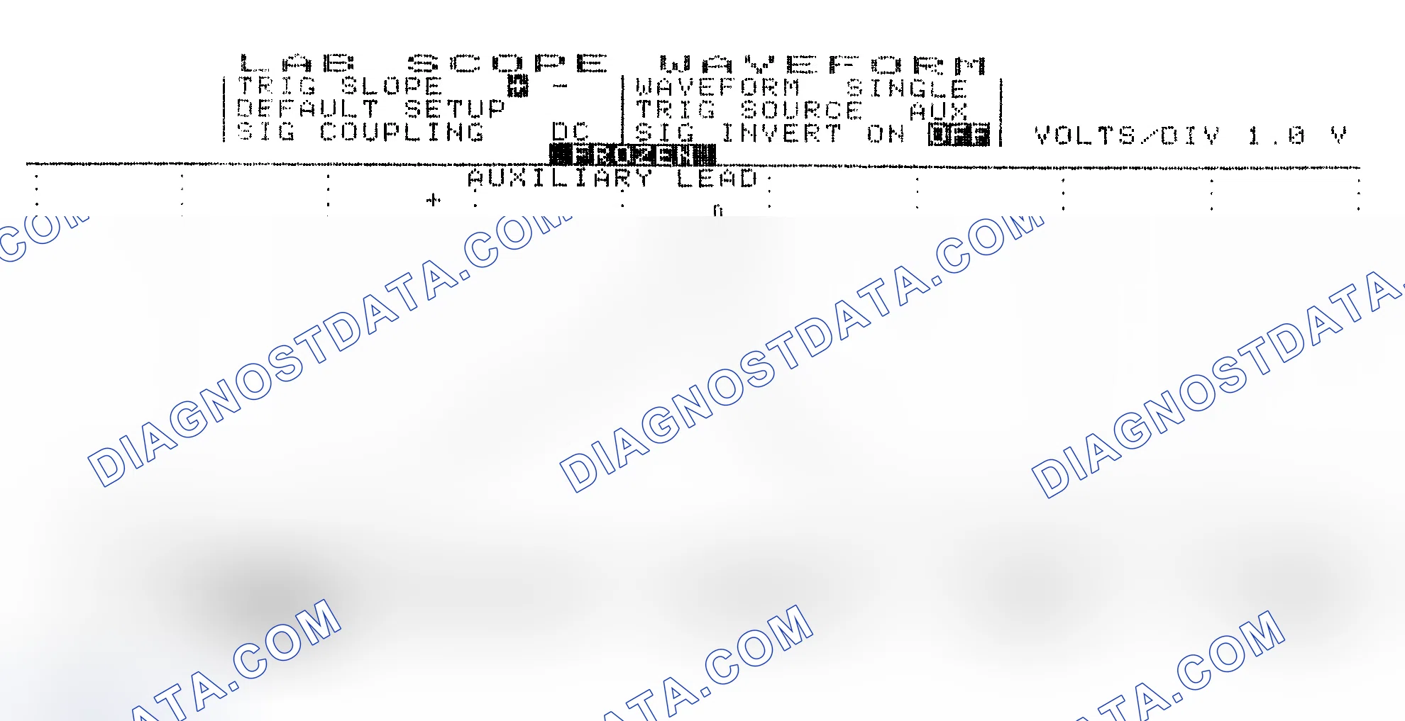 Scheme 19: Single Injector w/Excessive Current Flow - Current Pattern