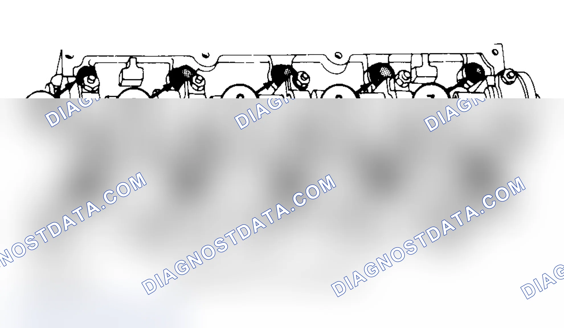 Scheme 3: Typical Cylinder Head Tightening or Loosening Sequence