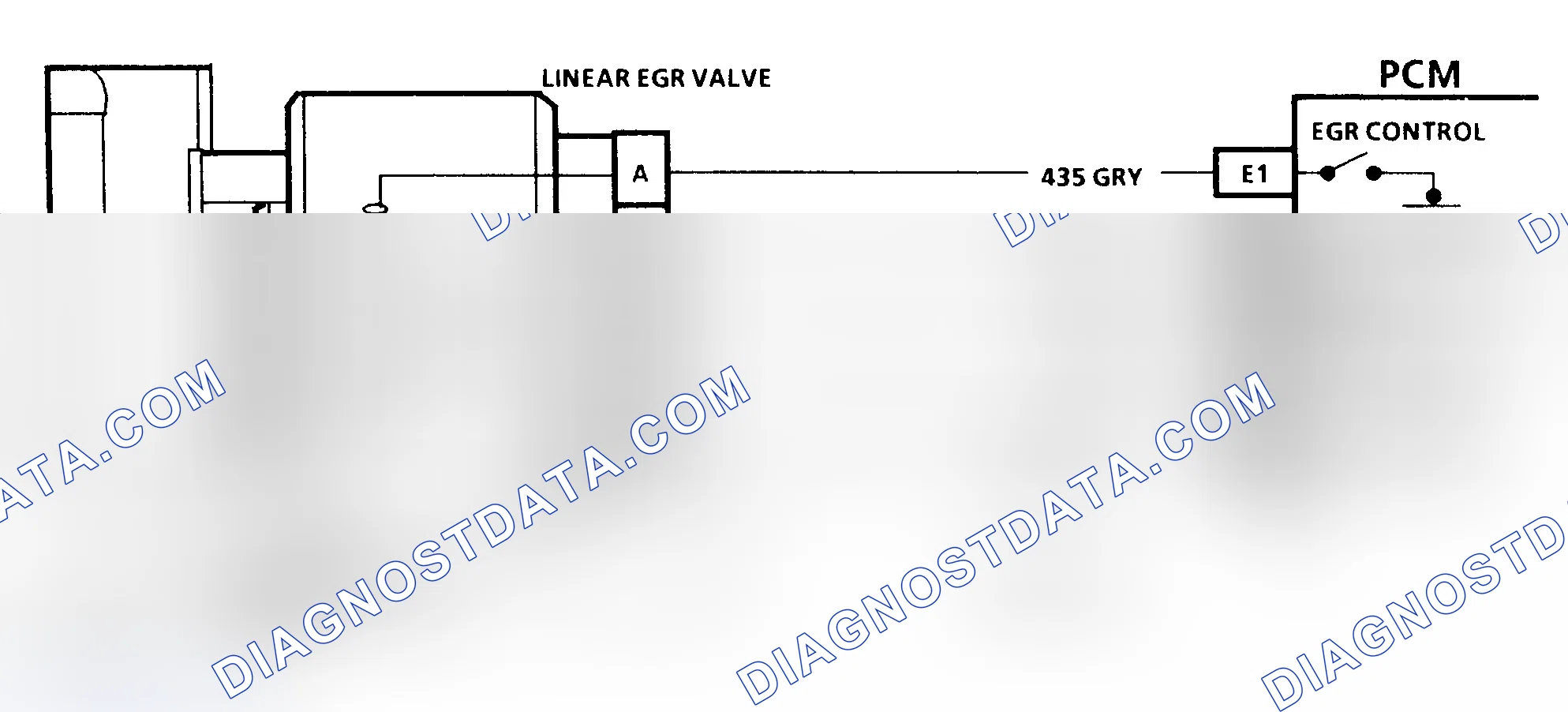 Scheme 49: Code 32 Schematic ("C" & "K" Series A/T) EGR Circuit Error With Linear EGR