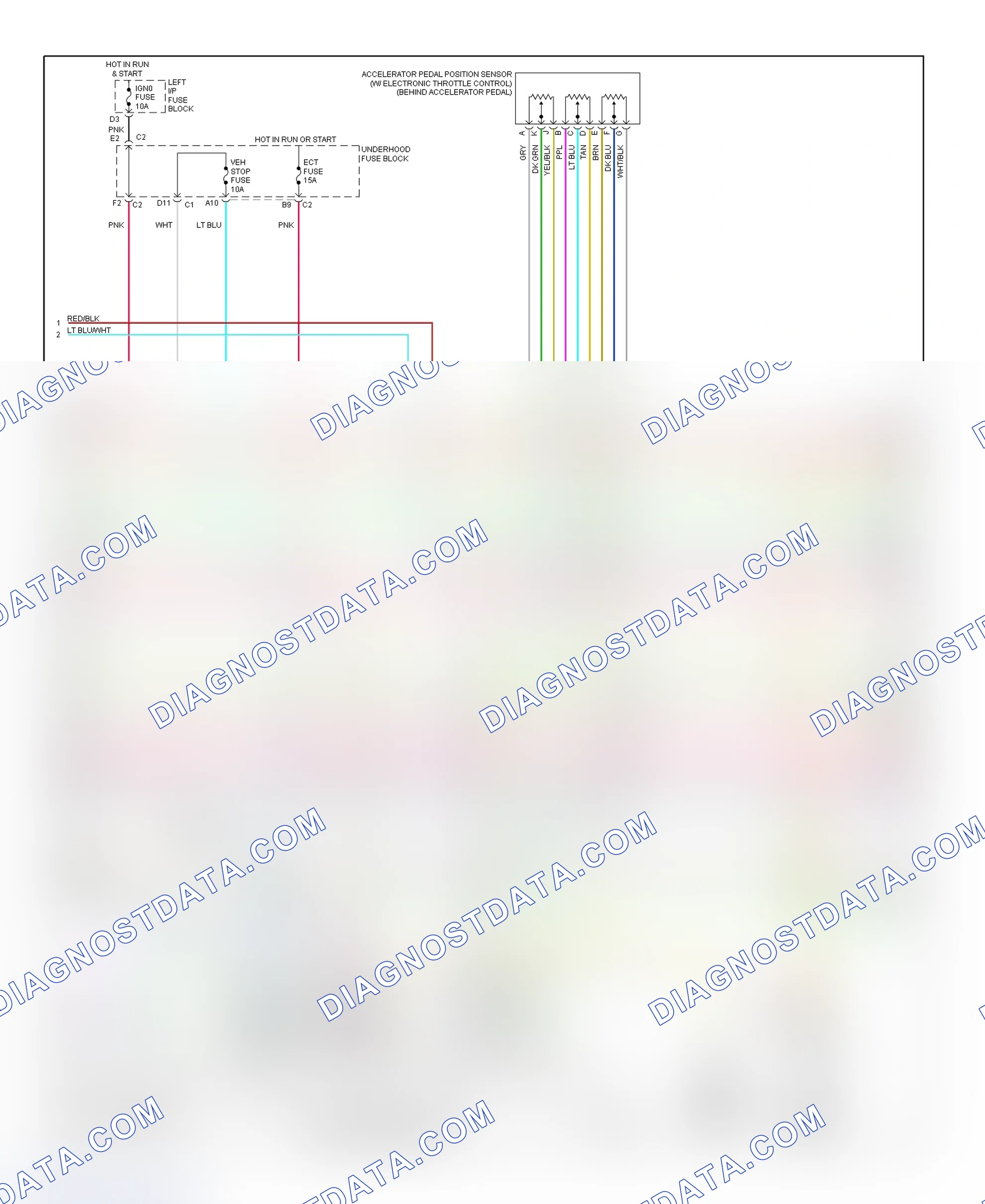 Scheme 67: PCM Wiring Diagram (Avalanche, Suburban & Yukon XL - 8.1L - 4 Of 5)