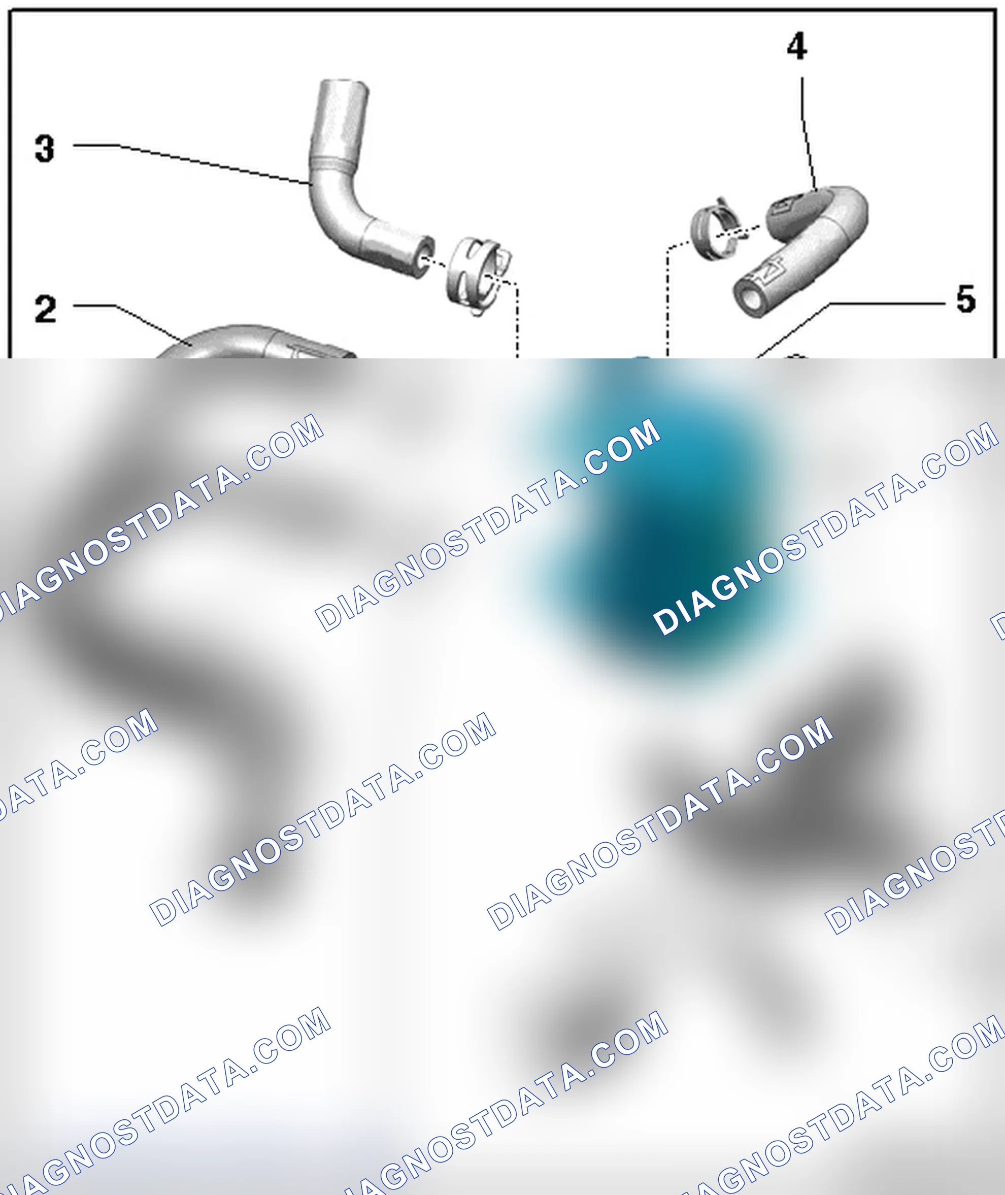 Scheme 97: FUEL SYSTEM COOLER ASSEMBLY OVERVIEW
