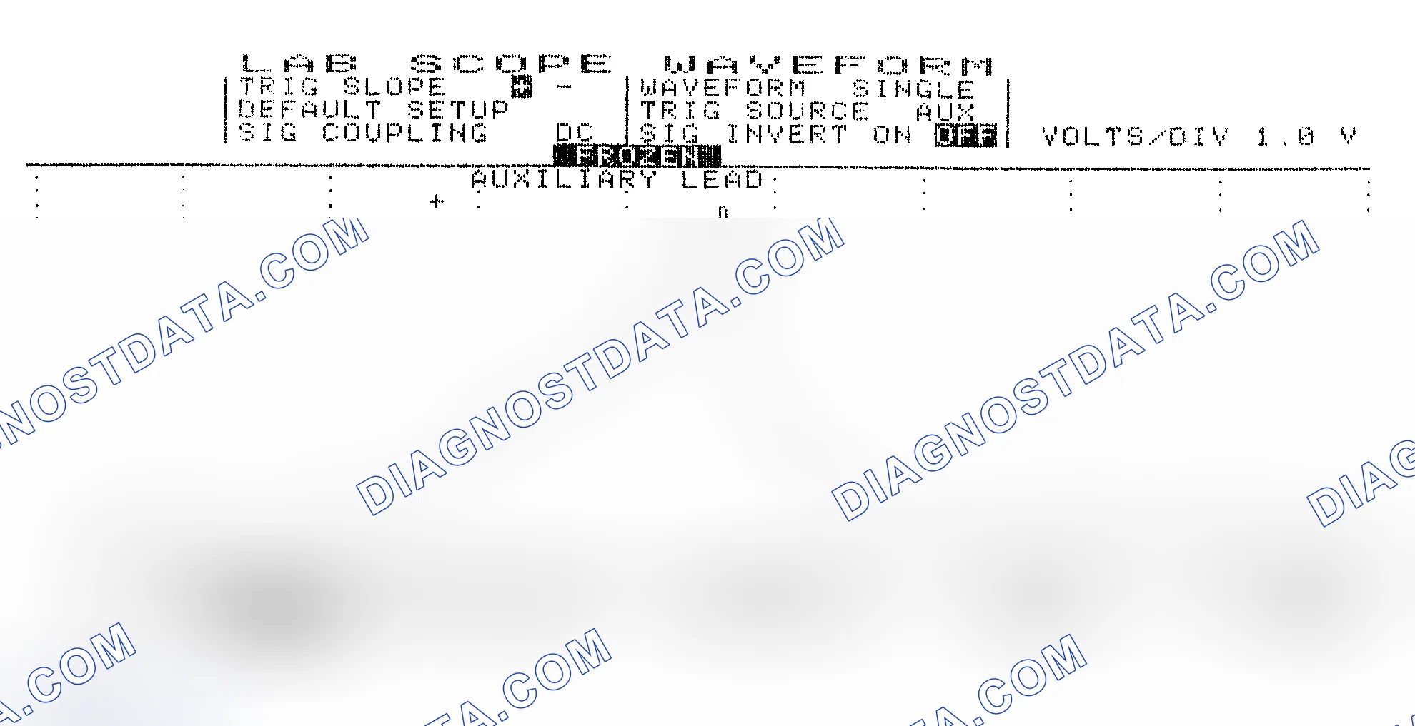 Scheme 19: Single Injector w/Excessive Current Flow - Current Pattern