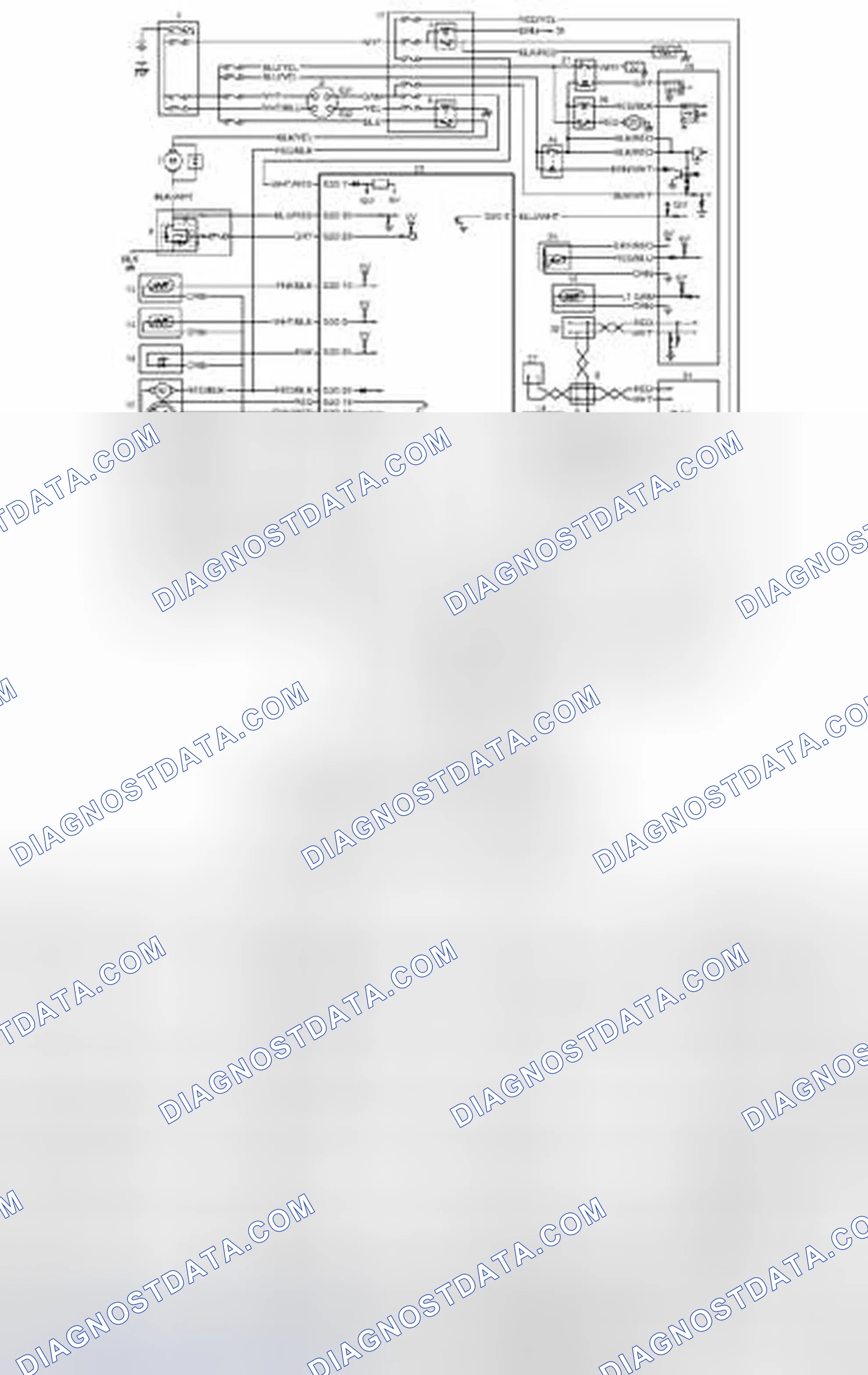 Scheme 28: Auto A/C Electronic Control Input/Output Table