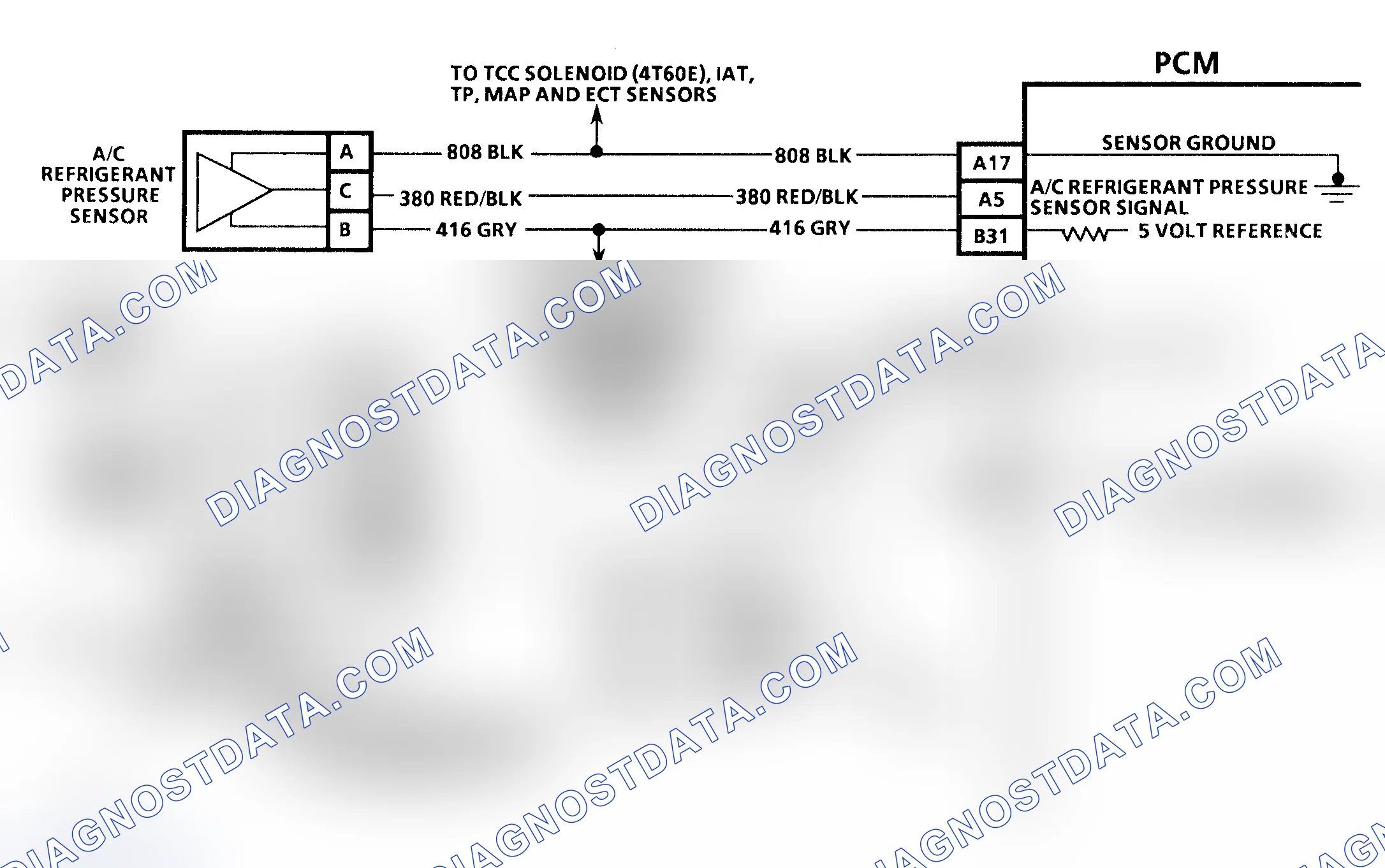Scheme 46: Code 66 Schematic (3.1L) Low A/C Charge