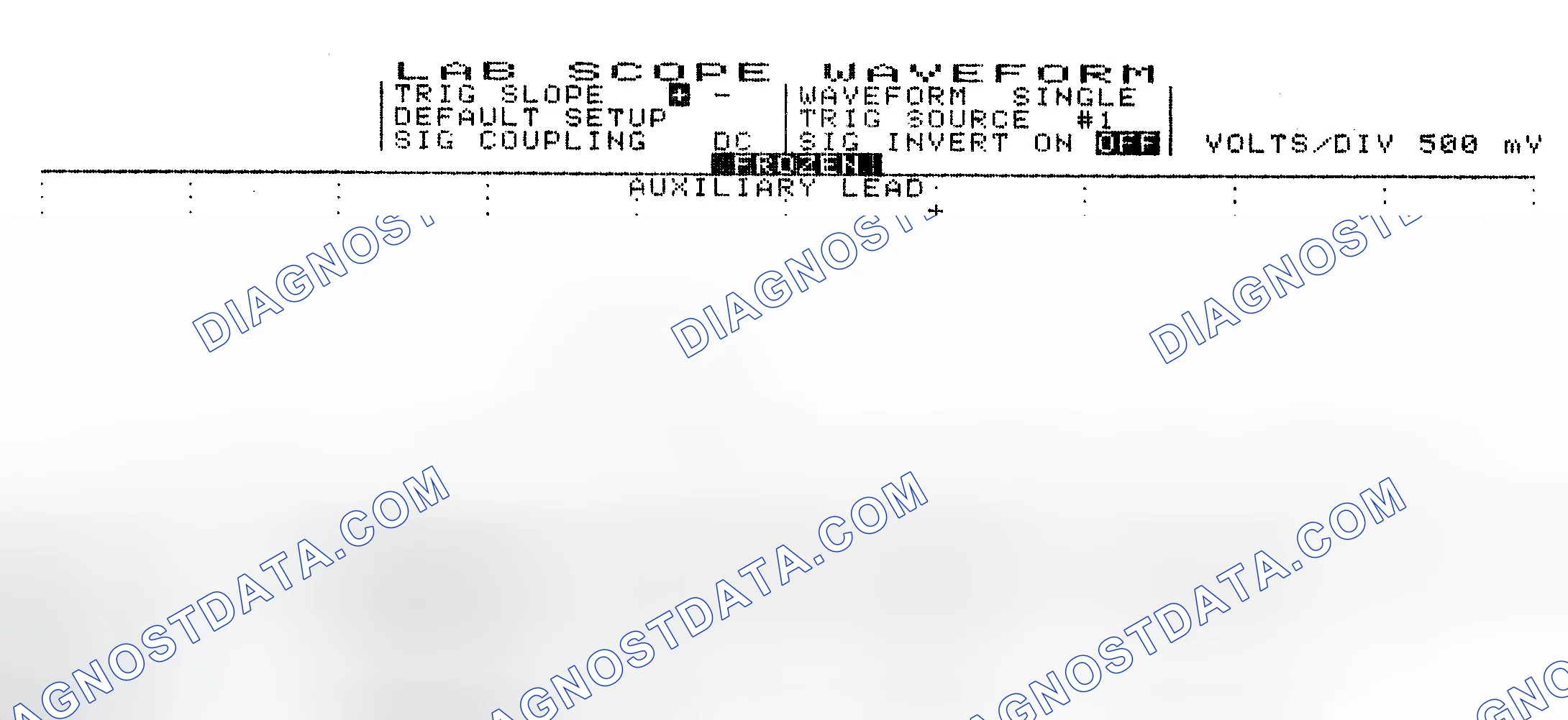 Scheme 10: Single Injector w/Excessive Current Flow - Current Pattern